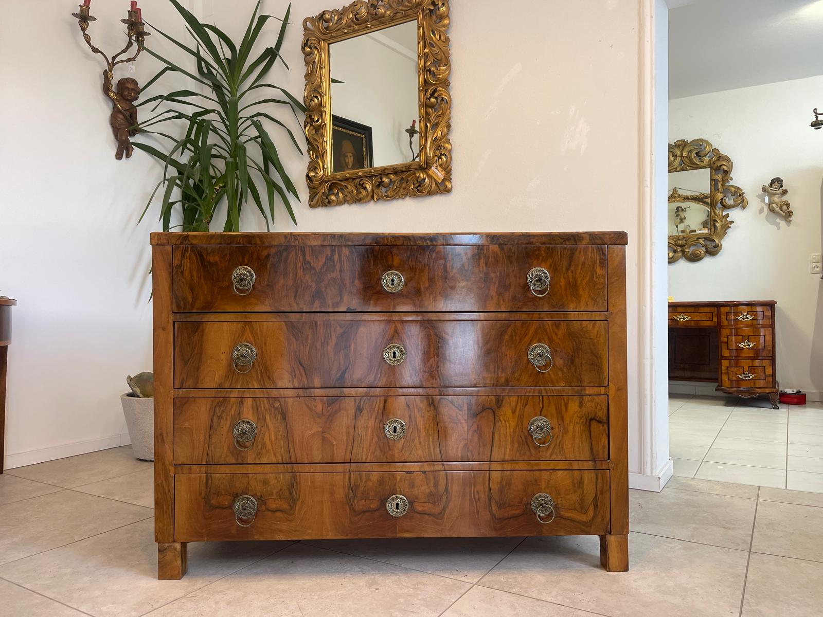Biedermeier Schreibkommode Ladenkommode Original Antiquität G1092