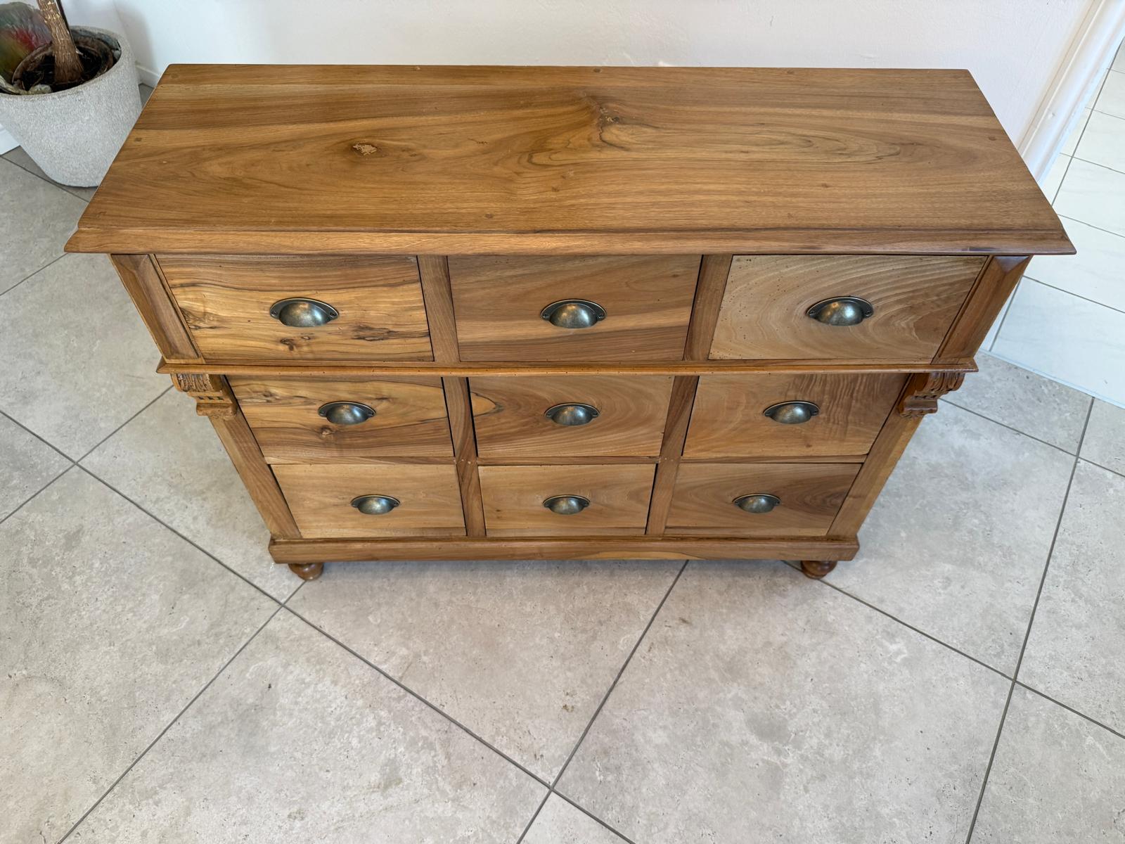 Bäuerliche Ladenkommode Apothekenschrank Anrichte G1787