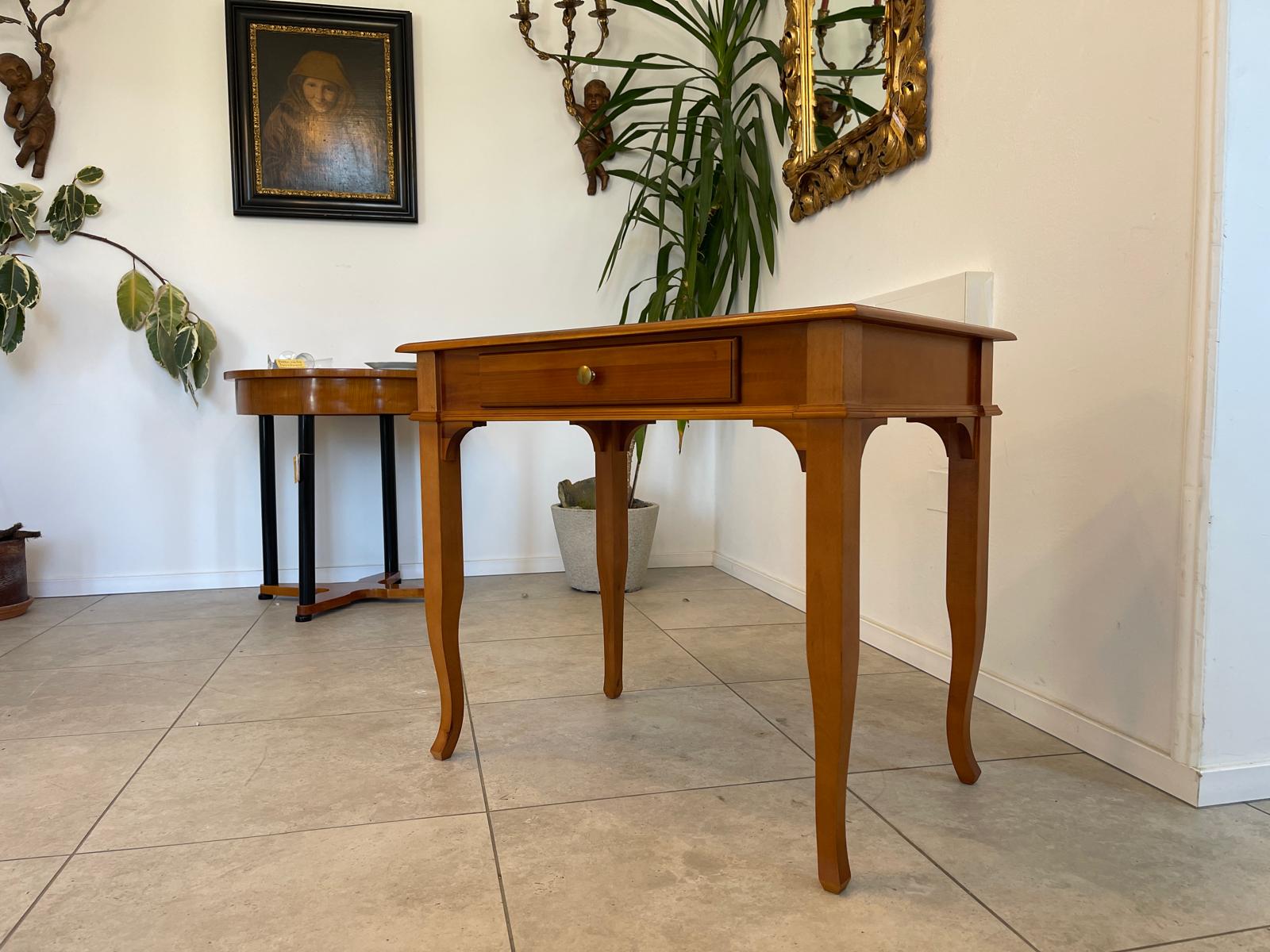 Eckiger Beistelltisch Tischerl Blumentisch Barockstil G1273