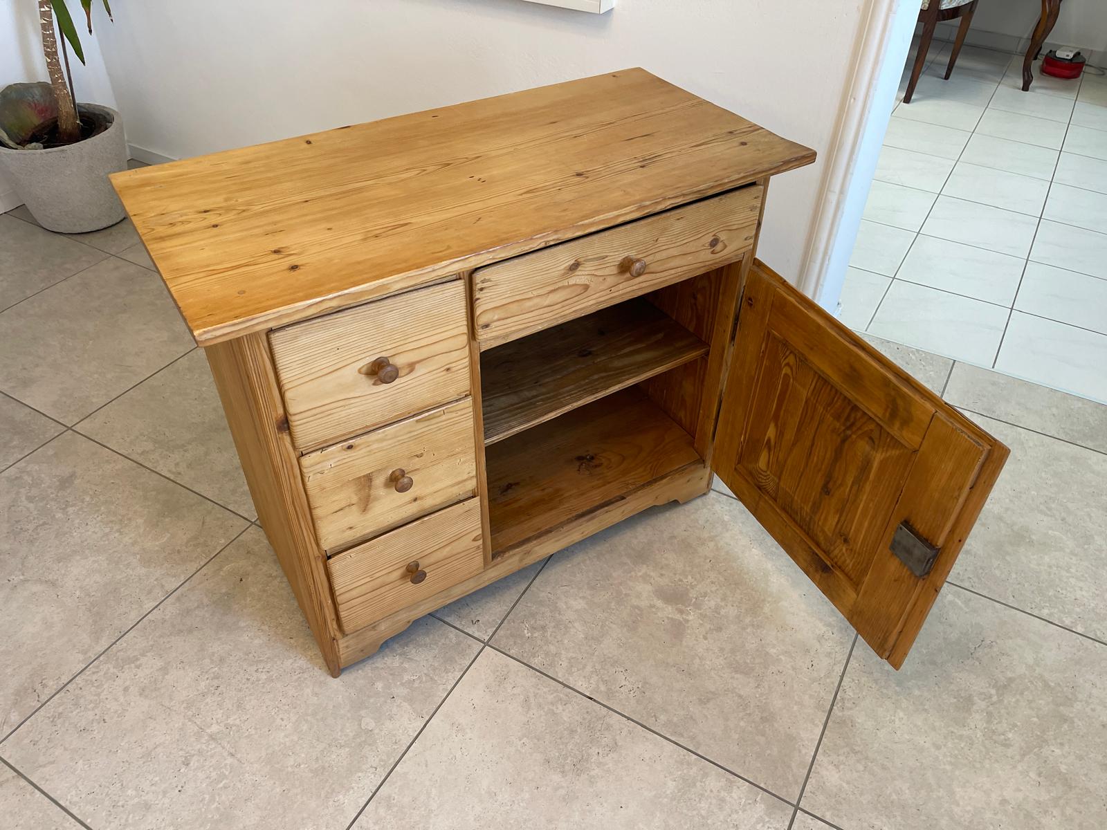Biedermeier Brotschrank Almerschrank Speiskasten G1395