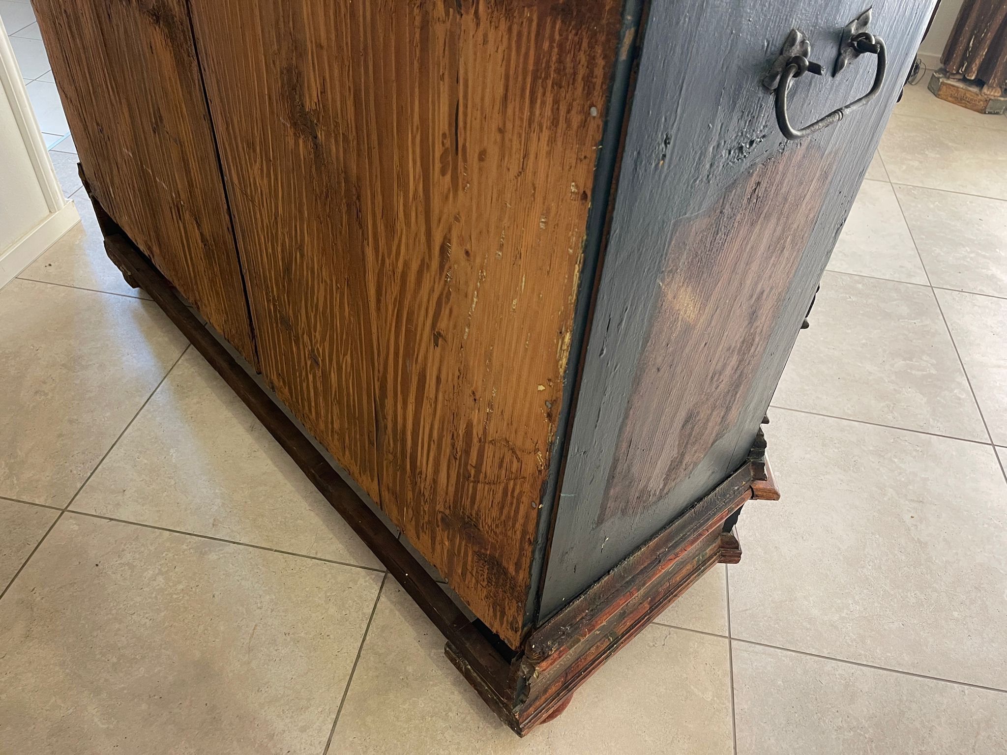 Bayrischer Bauernschrank Schrank Handbemalt A5498