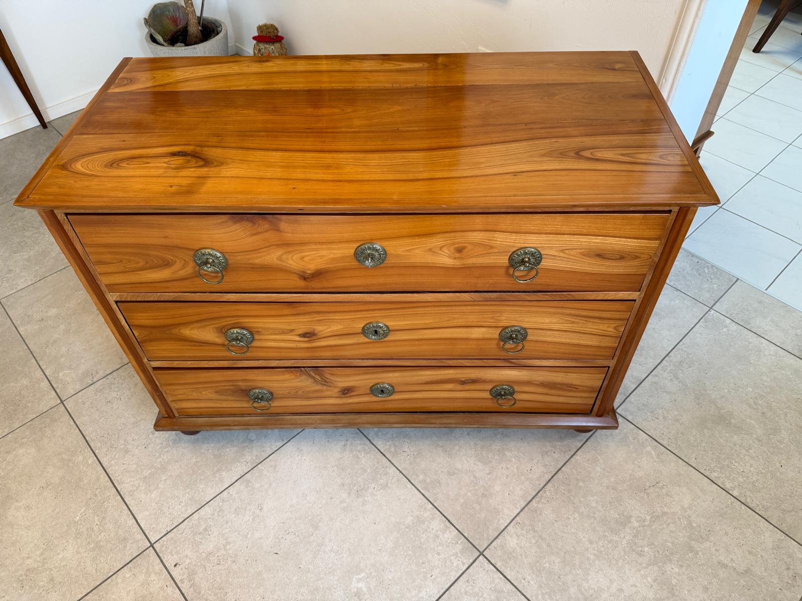 Sale Originale Biedermeier Kommode Kirschholz G2253