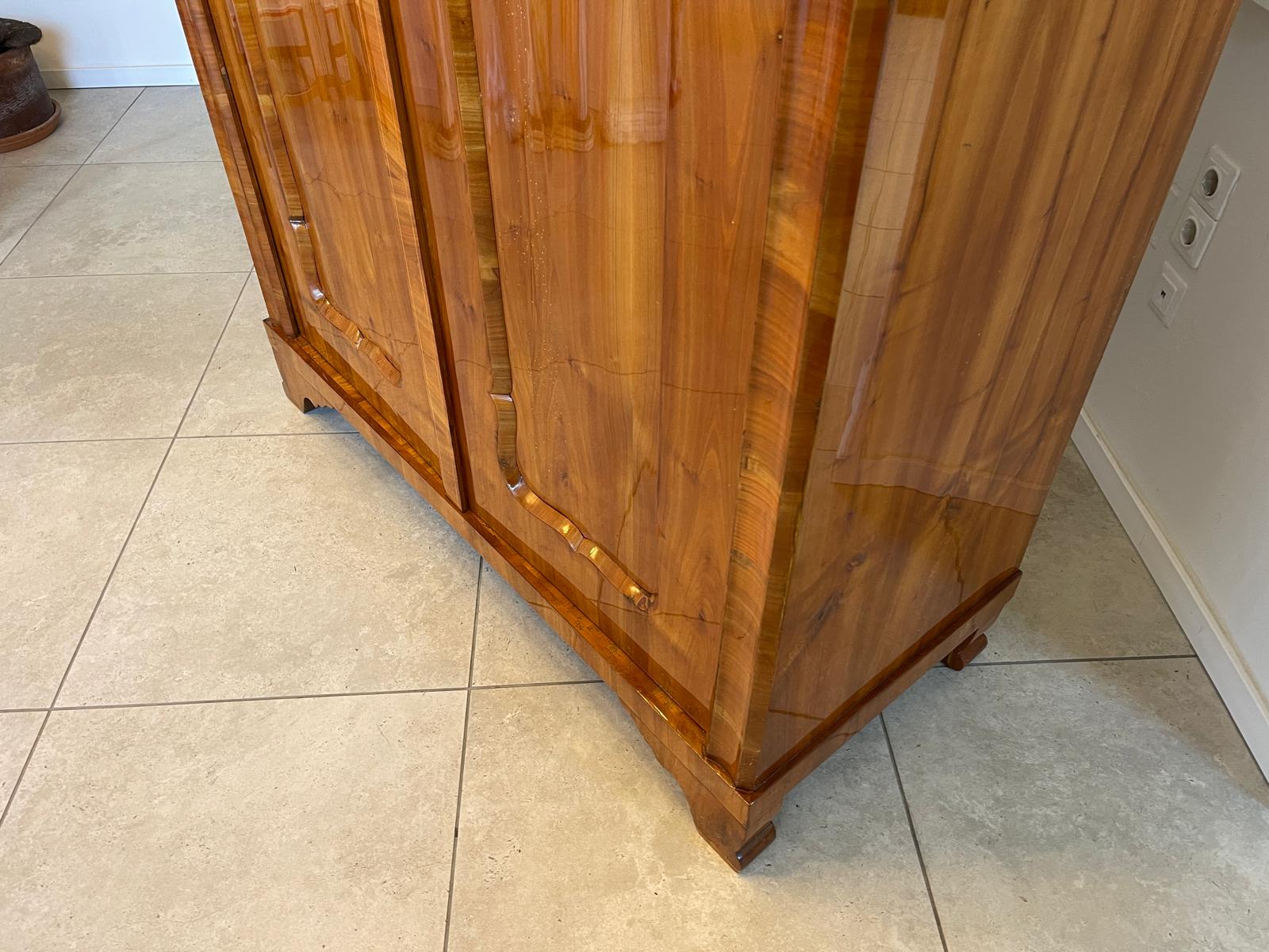 5d4701b8-ceef-4441-903d-b761270b8c0d Sale Original Biedermeier Schrank Kasten Restauriert Kirschholz A5109