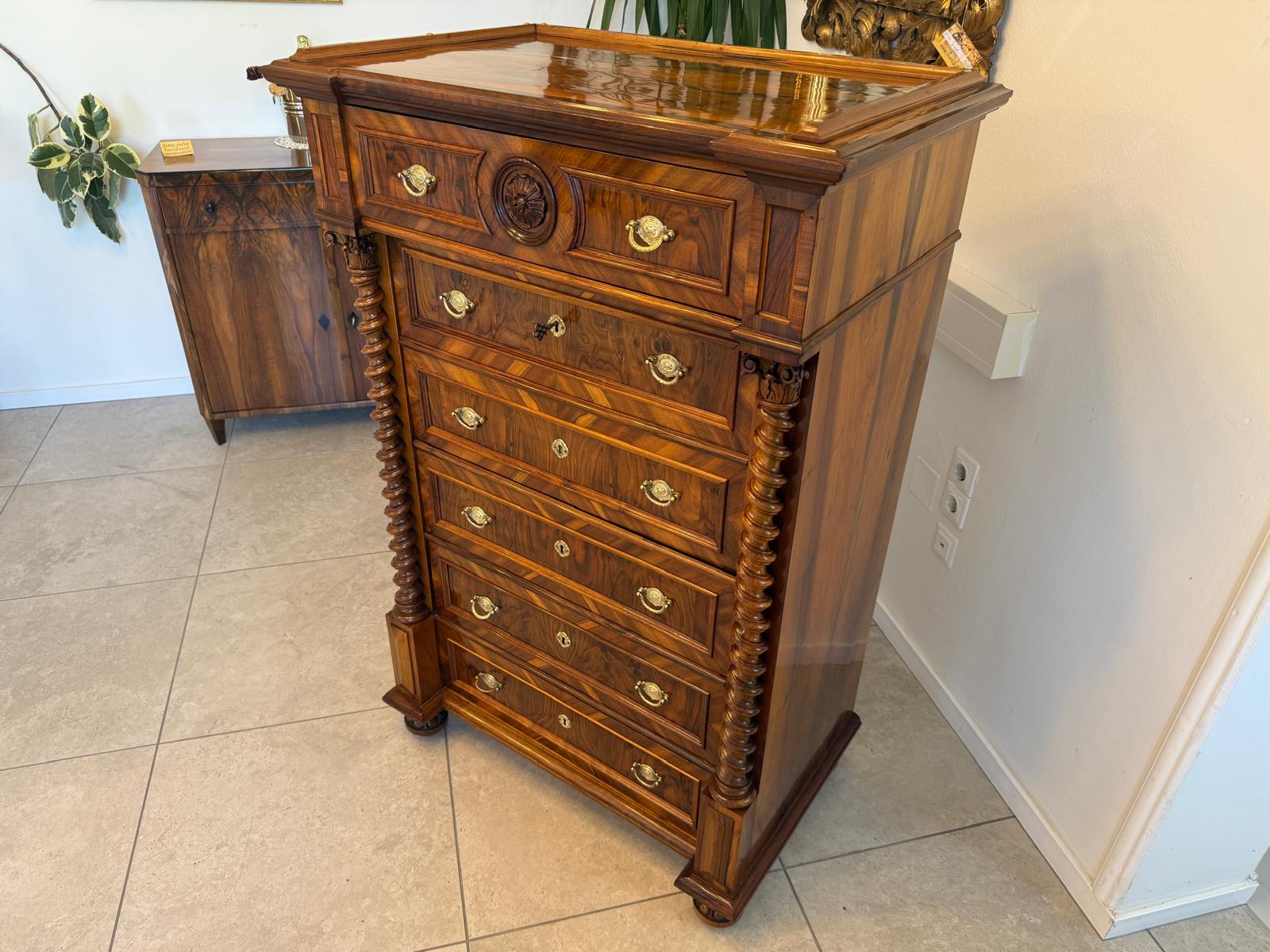 Sale Restaurierte Gründerzeit 6 Ladenkommode Standsekretär G1961