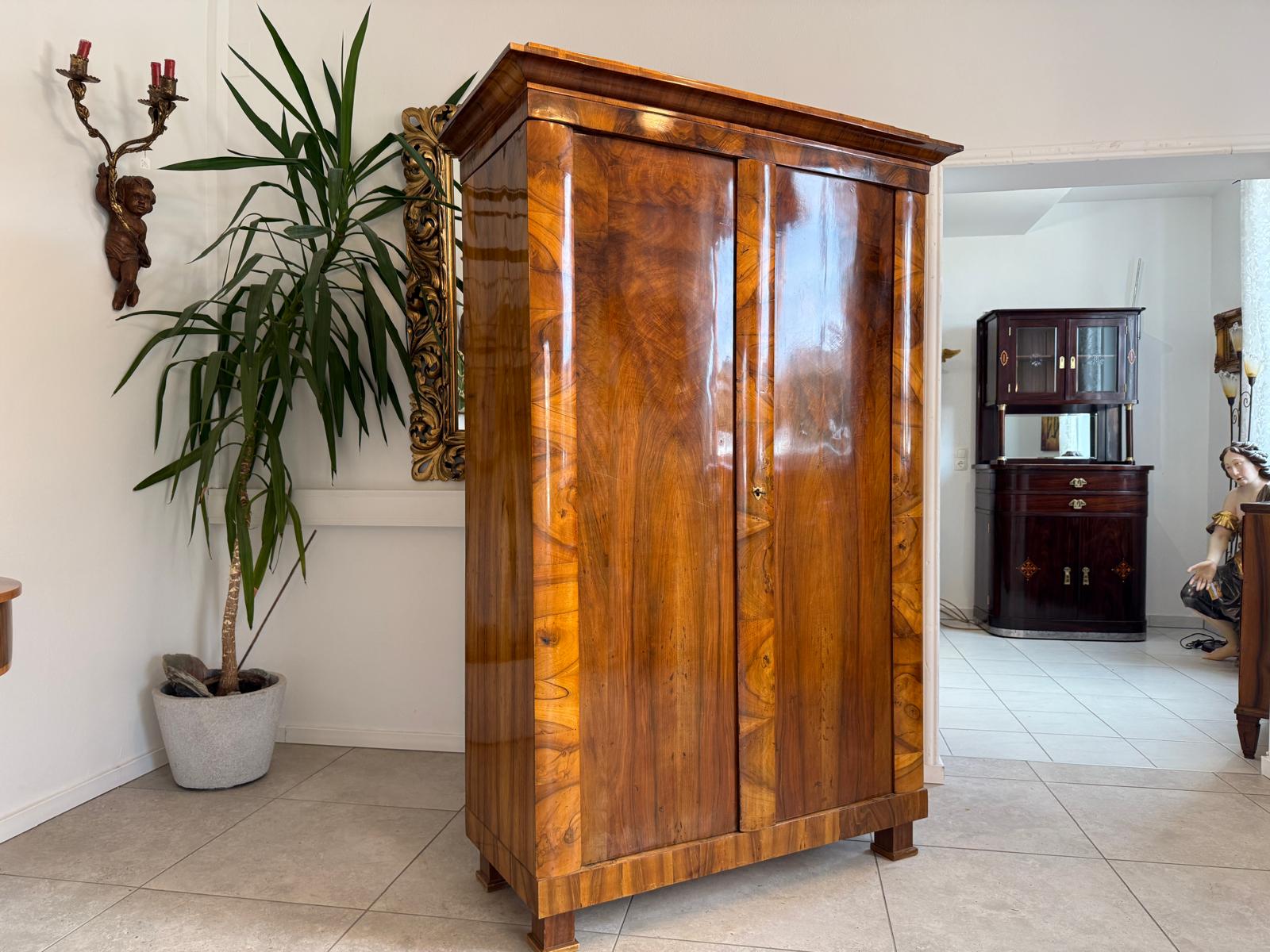 SALE Biedermeier Schrank Kleiderkasten Hallenschrank Antiquität G1040-1