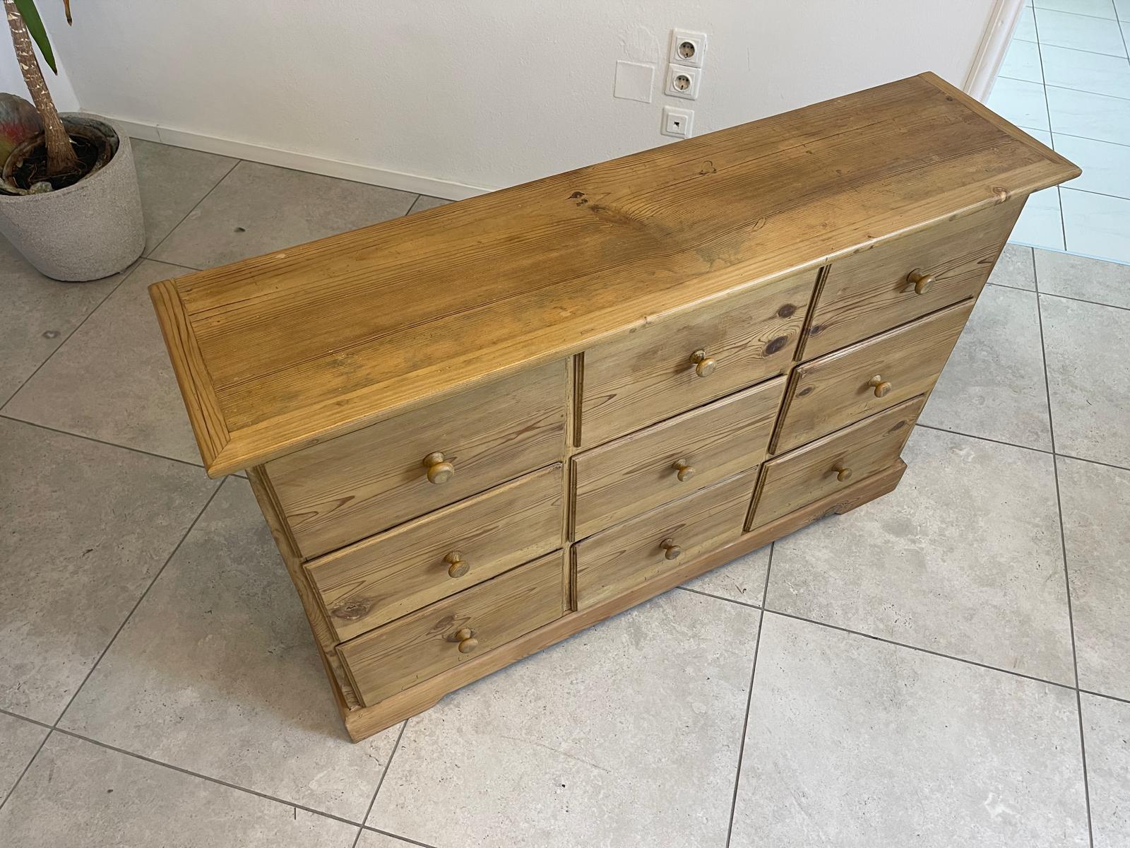 Bäuerliche Kommode 9 Ladenkommode Landhausmöbel Weichholzmöbel G1251