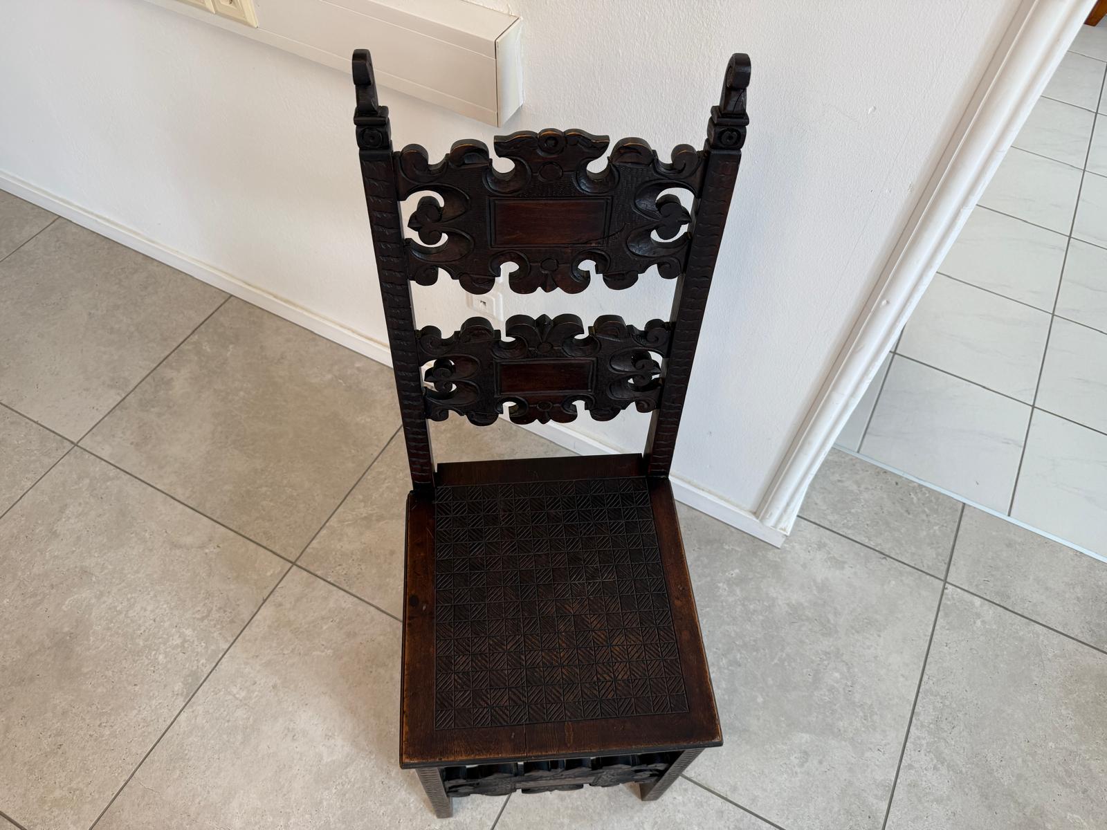 Gründerzeit Königssessel Historismus Sessel Stuhl G1868