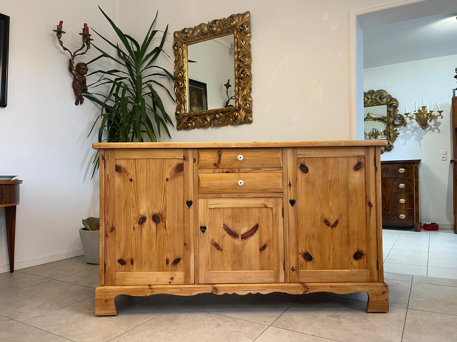 Zirbenholz Anrichte Sideboard Schrank Bauernmöbel A5167