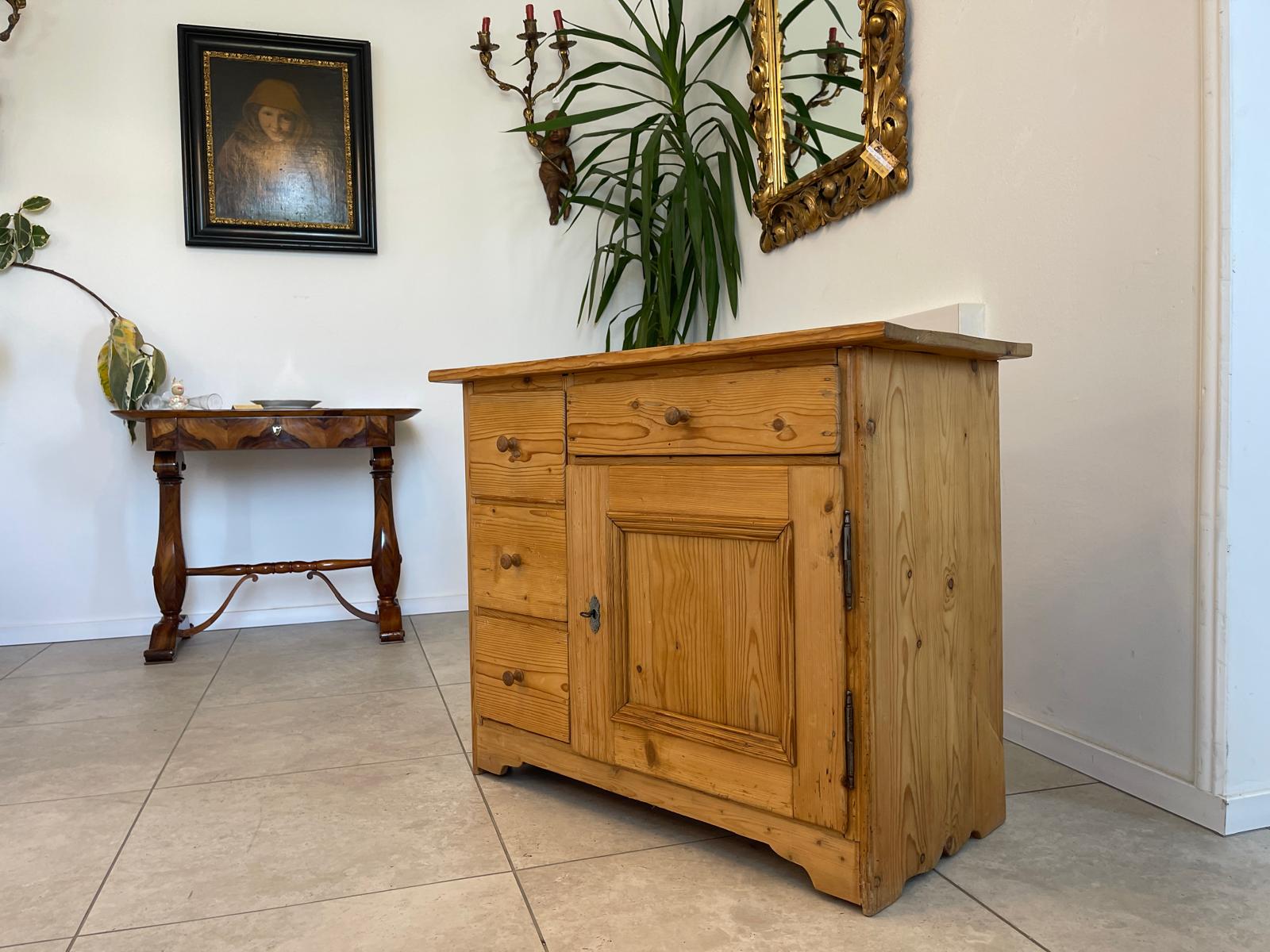 Biedermeier Brotschrank Almerschrank Speiskasten G1395