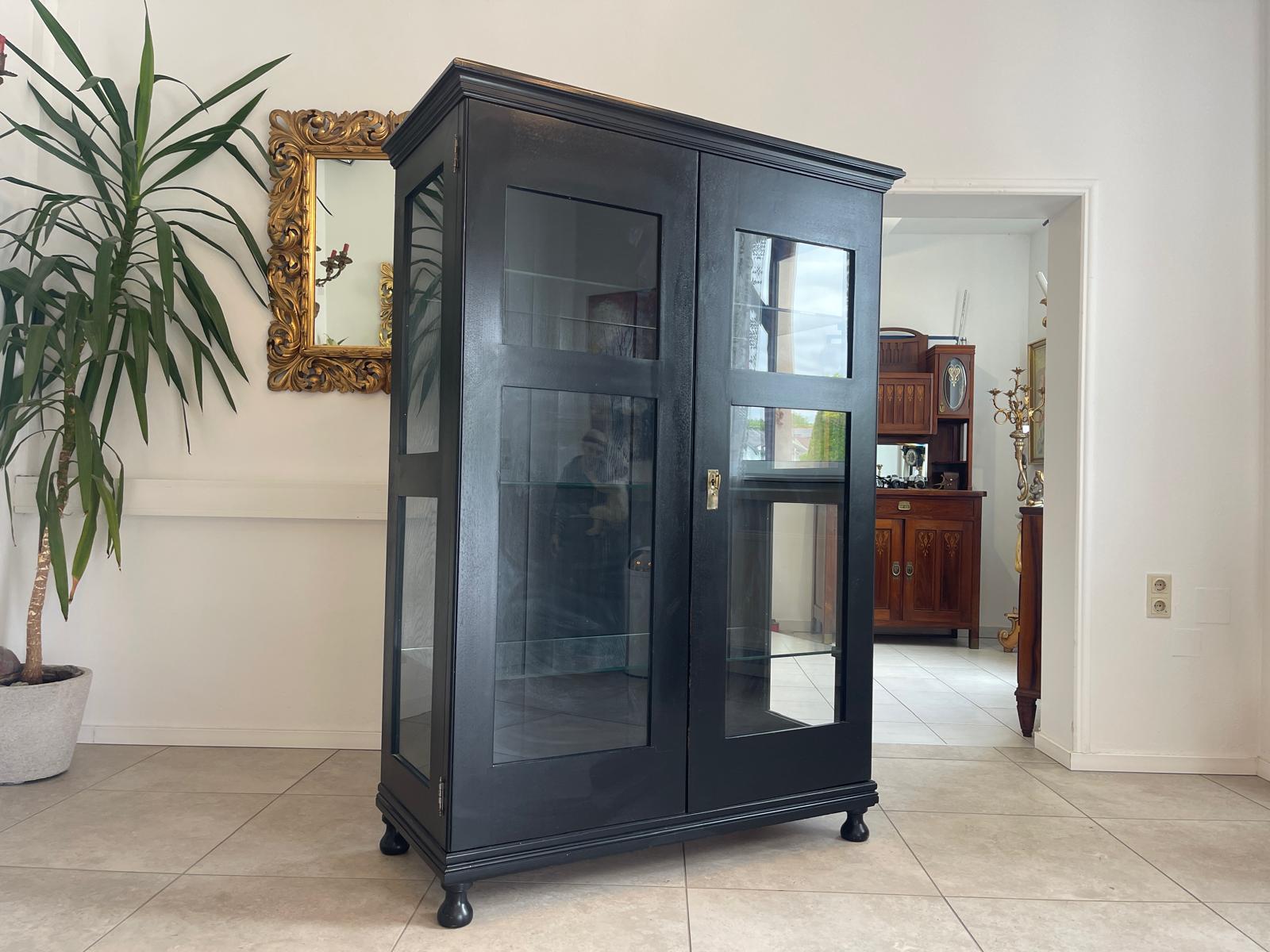 Sale Jugendstil Vitrine / Bücherschrank/ Antiquität / Originalstück G1616