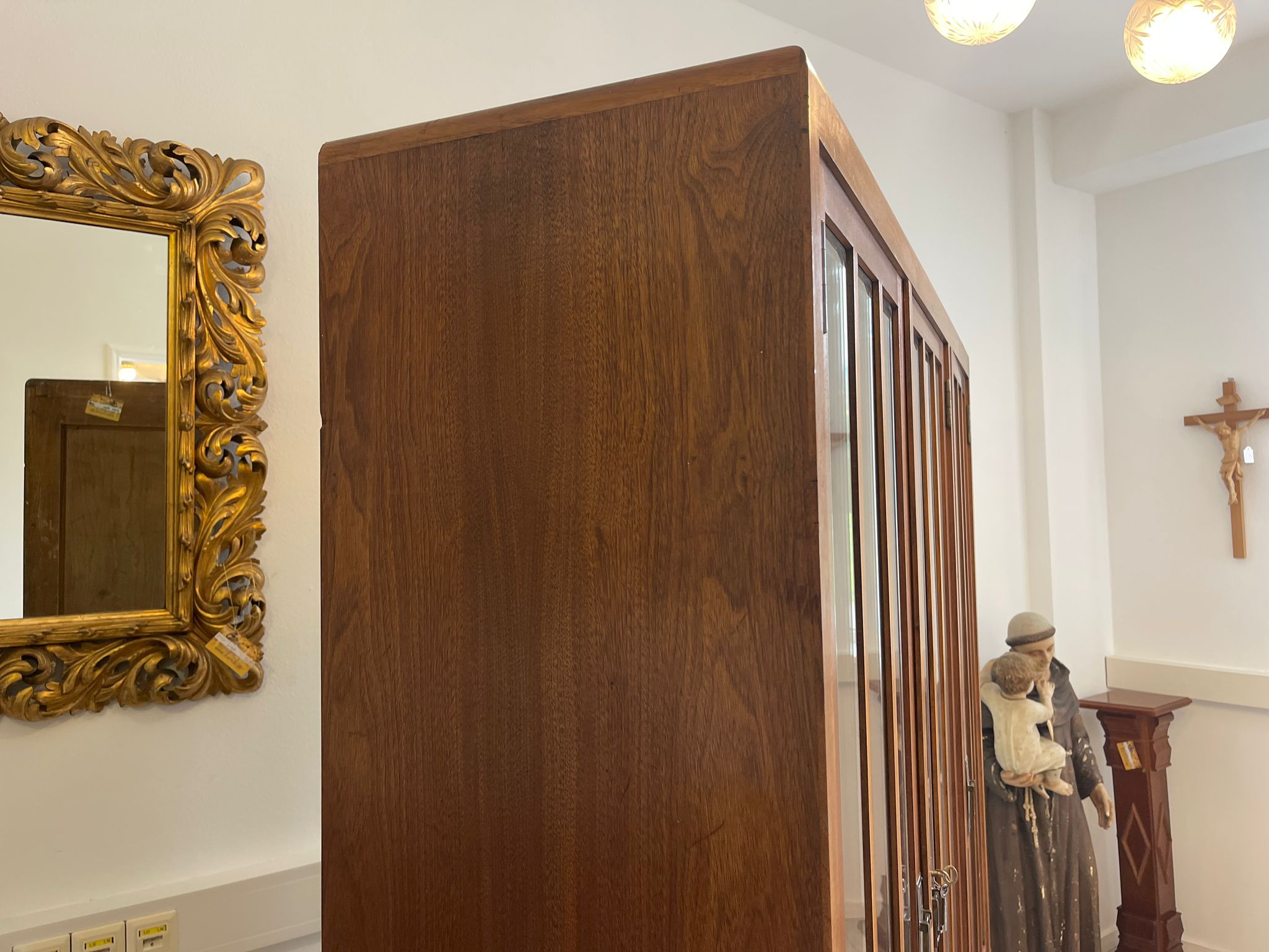 f8a4f0ff-a0c7-495b-970b-e53168361333-1 Jugendstil Schrank Kleiderkasten Jugendstil Bücherschrank A4887