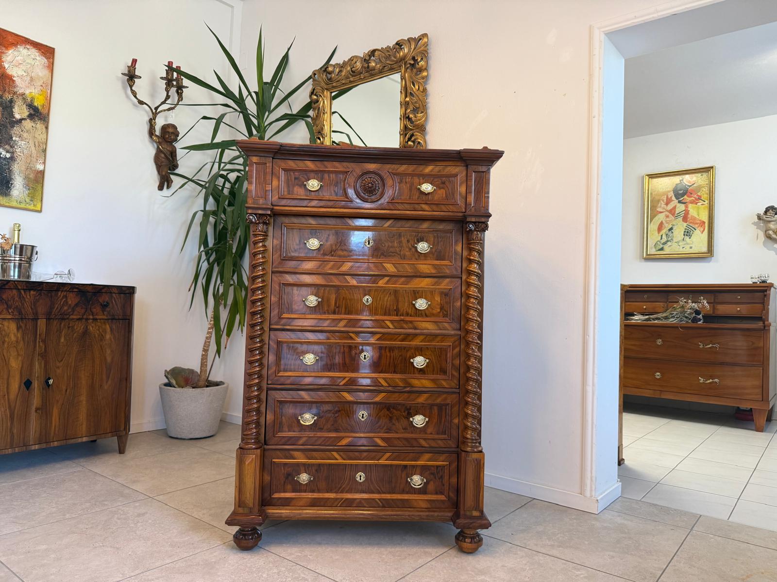 Sale Restaurierte Gründerzeit 6 Ladenkommode Standsekretär G1961
