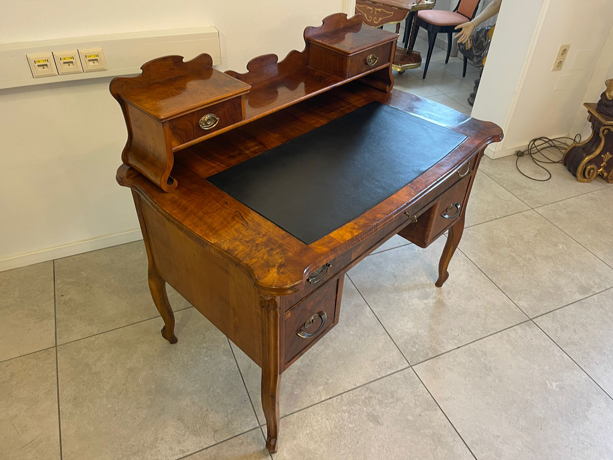 39cfad24-7086-4a94-8225-9ede64c29bd7 Sale Spätbiedermeier Schreibtisch Sekretär Original A5069