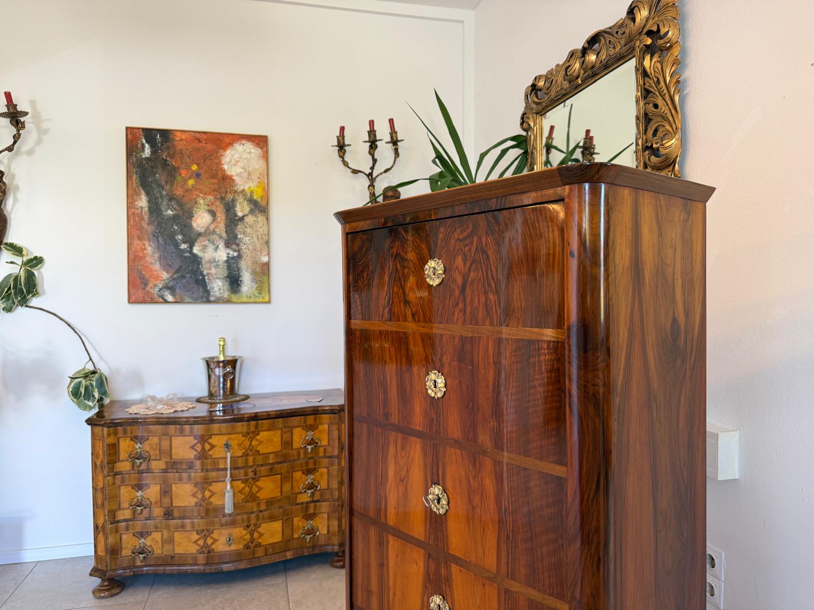 Biedermeier Schrank Blenderschrank Restauriert Antiquität D2605
