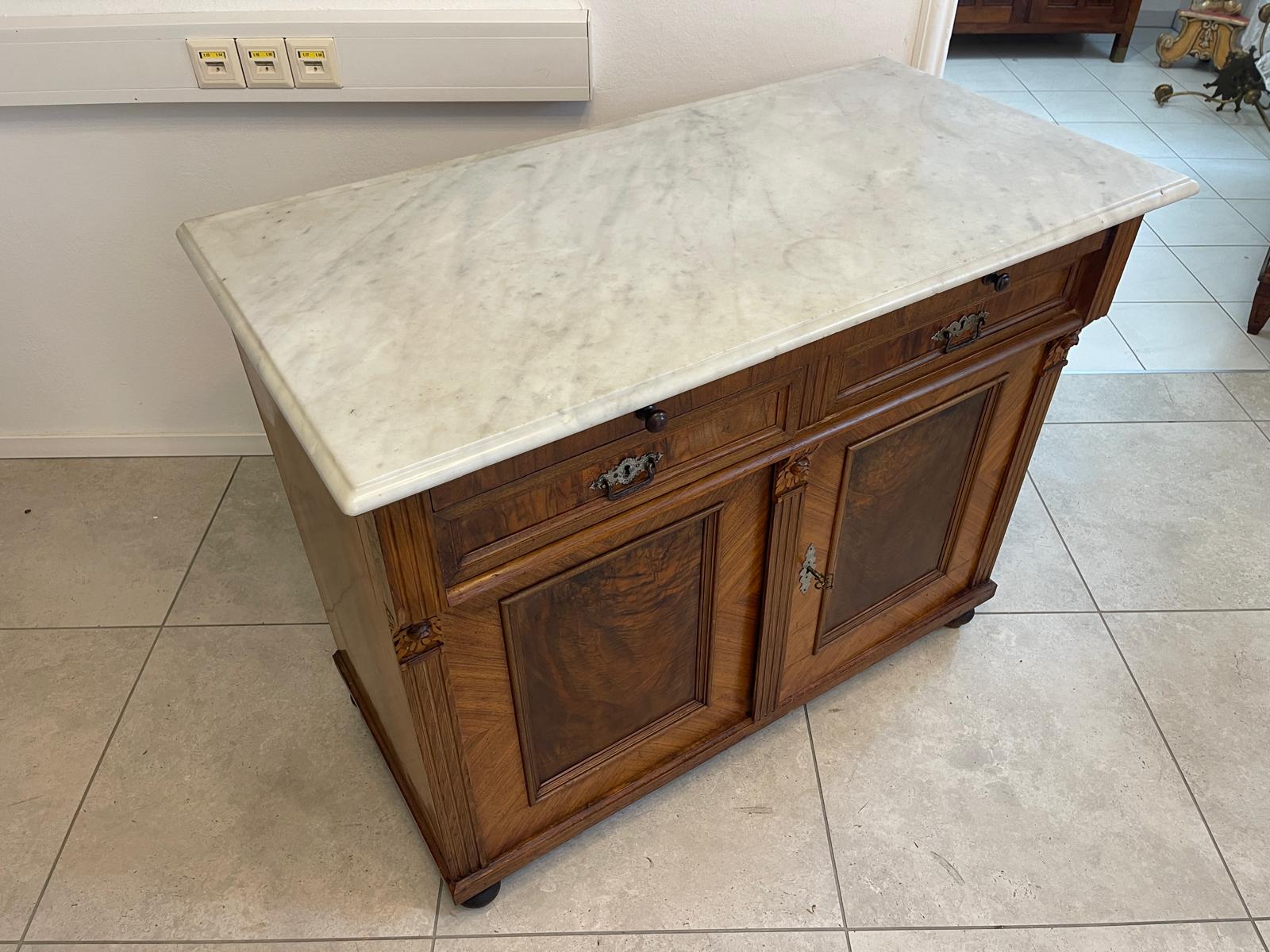 Originale Gründerzeit Anrichte Schrank Vertiko Antiquität G1340