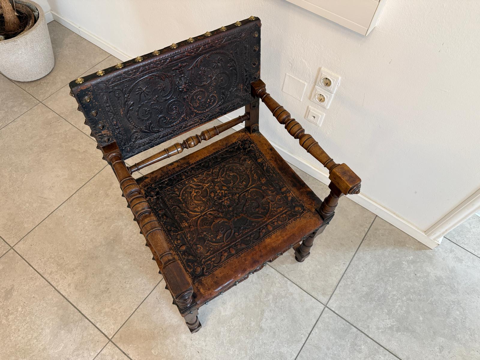 Originaler Gründerzeit Fauteuil Armlehnstuhl Designersessel G2118-2