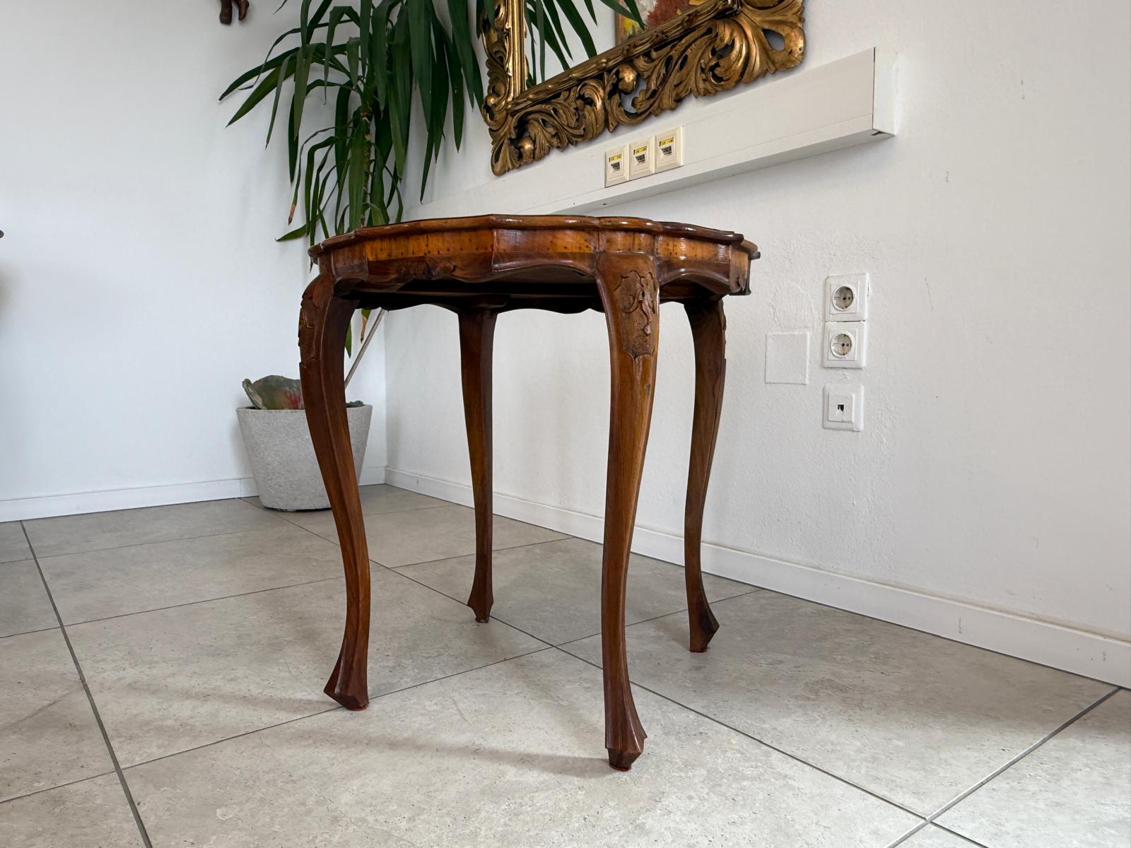 Zierlicher Tisch Barockstil Beistelltisch Blumentisch von ifantik D2367