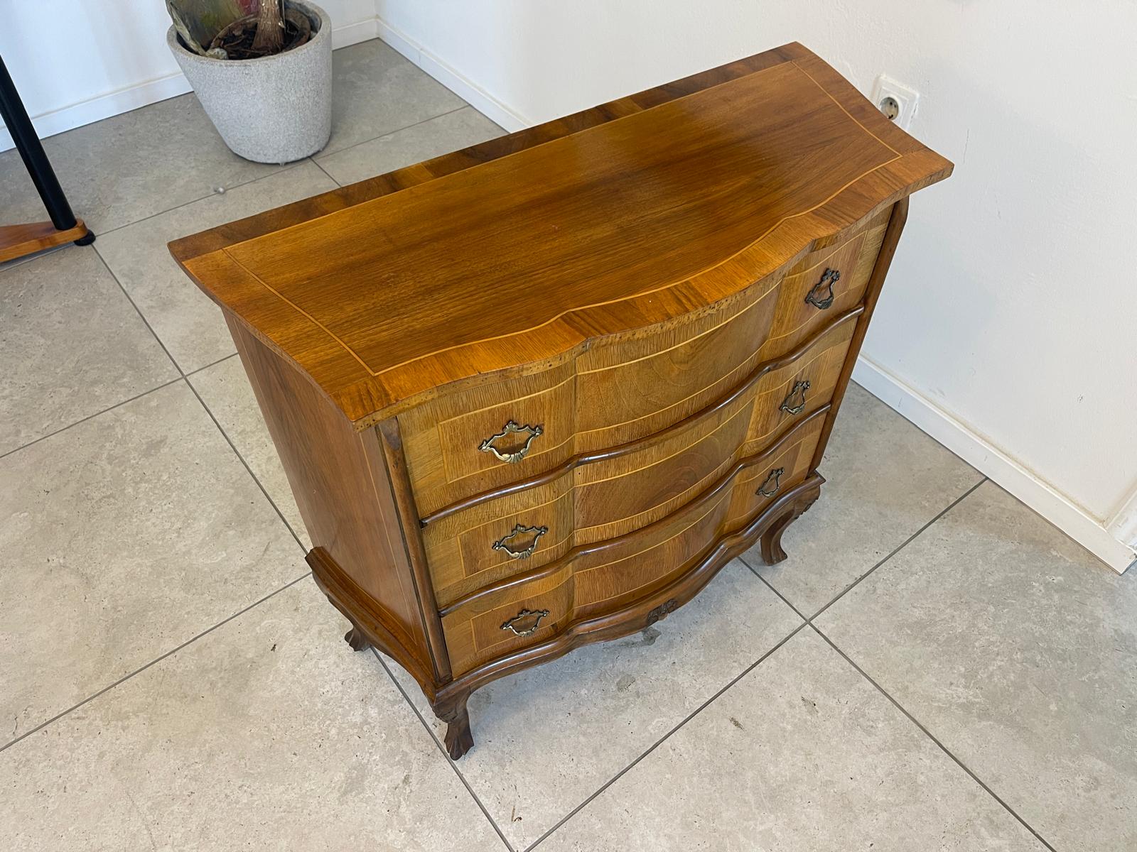 Barockstilkommode 3 Laden Kommode Marketerien G1204