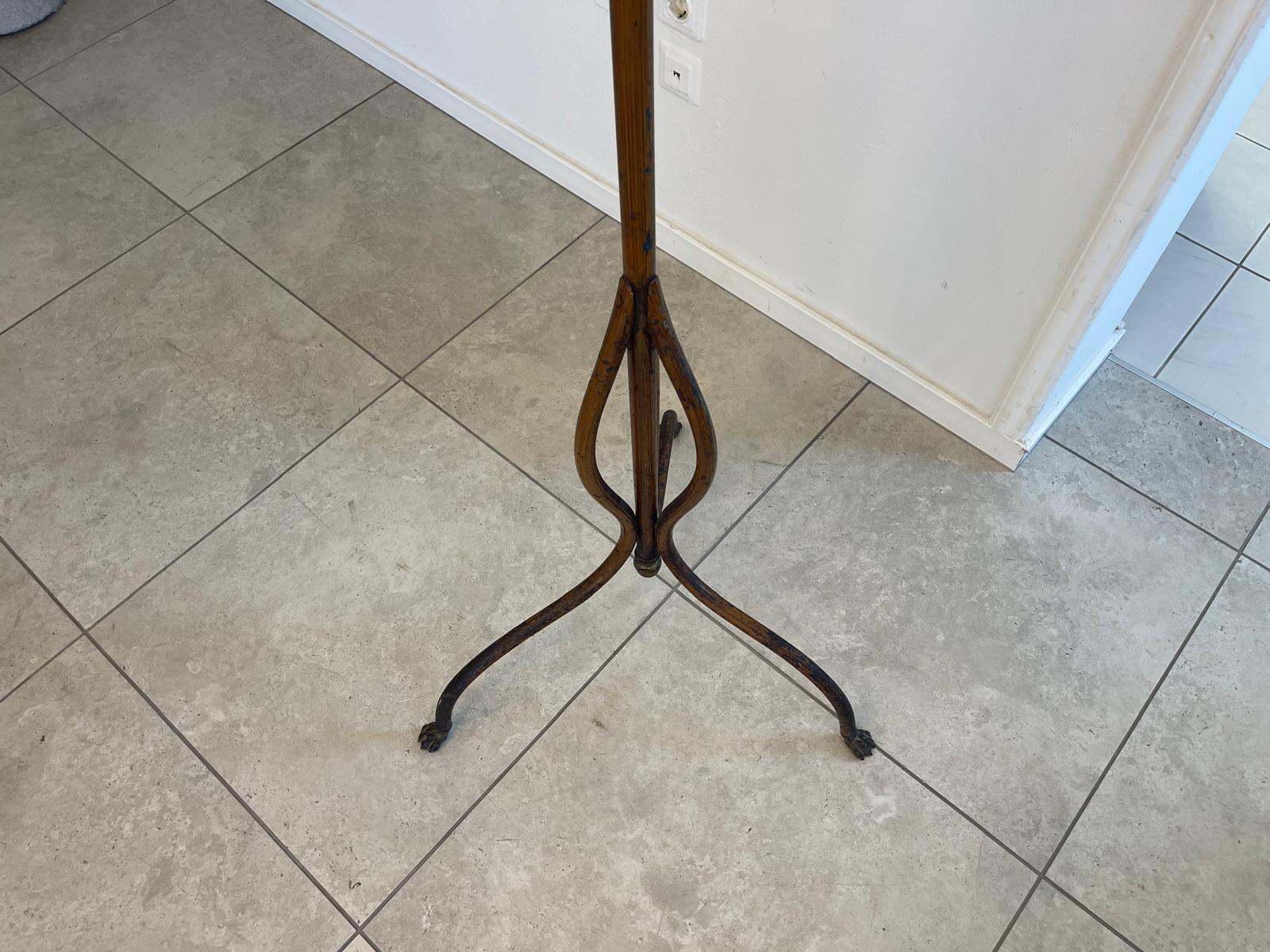 Historischer Kleiderstänger Ablage / Kleiderablage / Hutablage G1532
