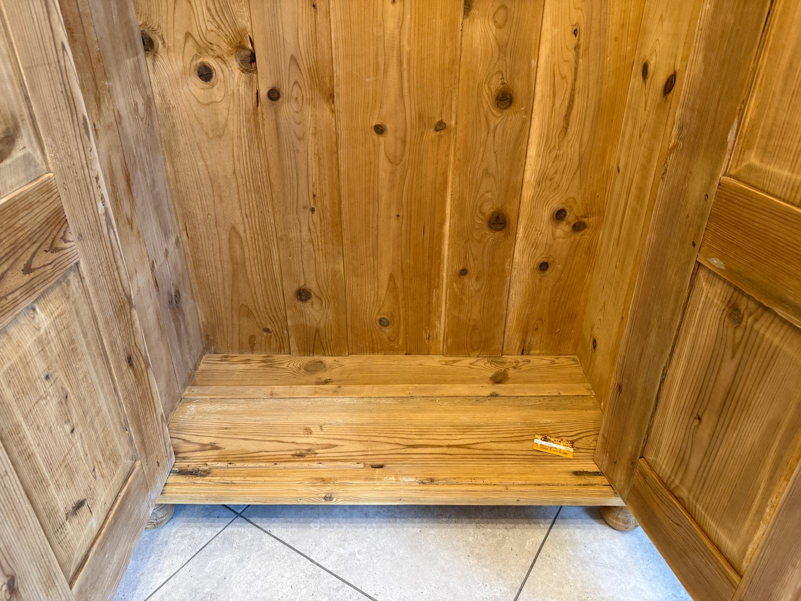 Gründerzeit Bauernschrank Bauernkasten Garderobenschrank Antik D1103