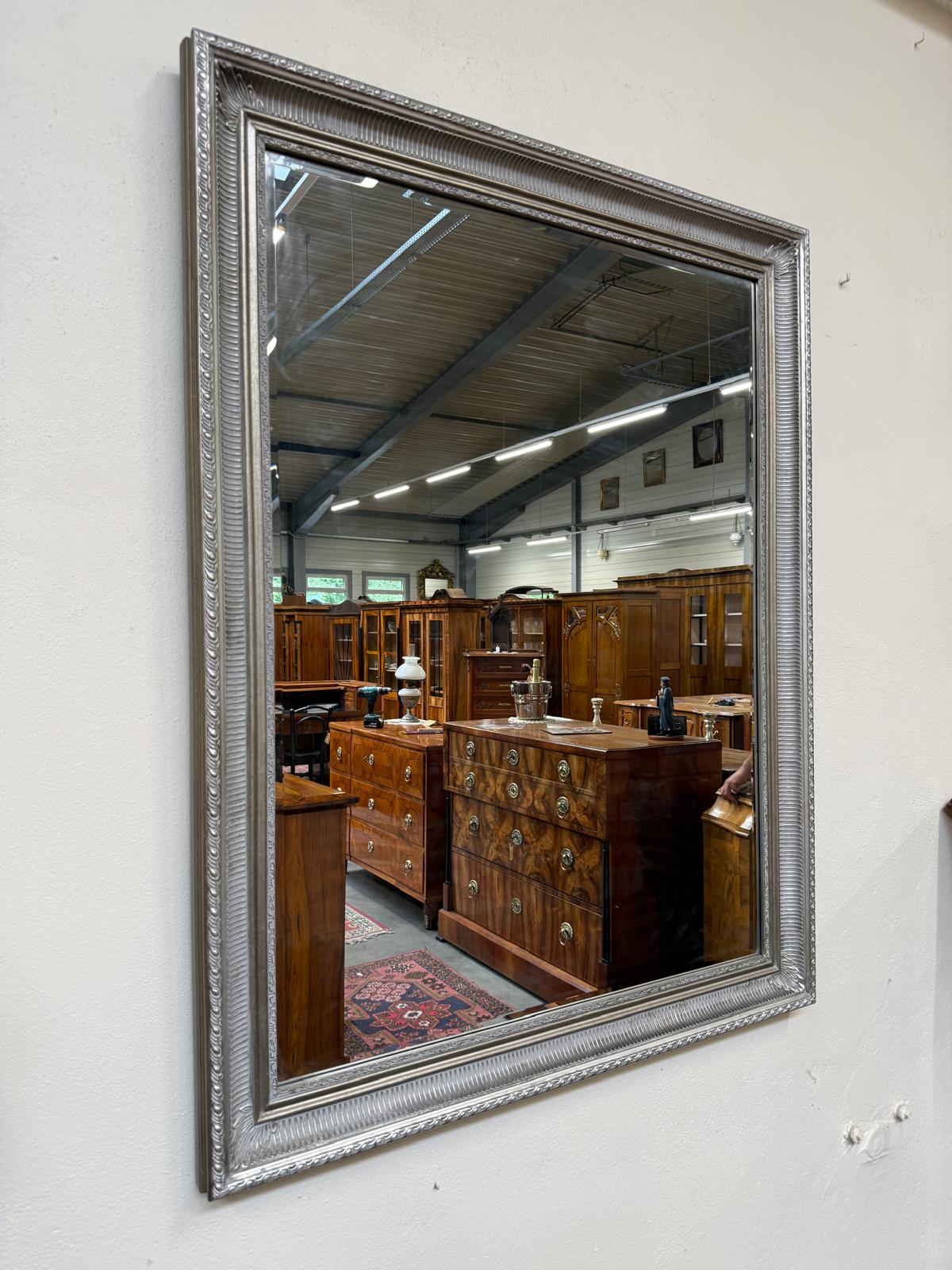 Spiegel Dekospiegel Barockstil Stilmöbel Silber D2505-1