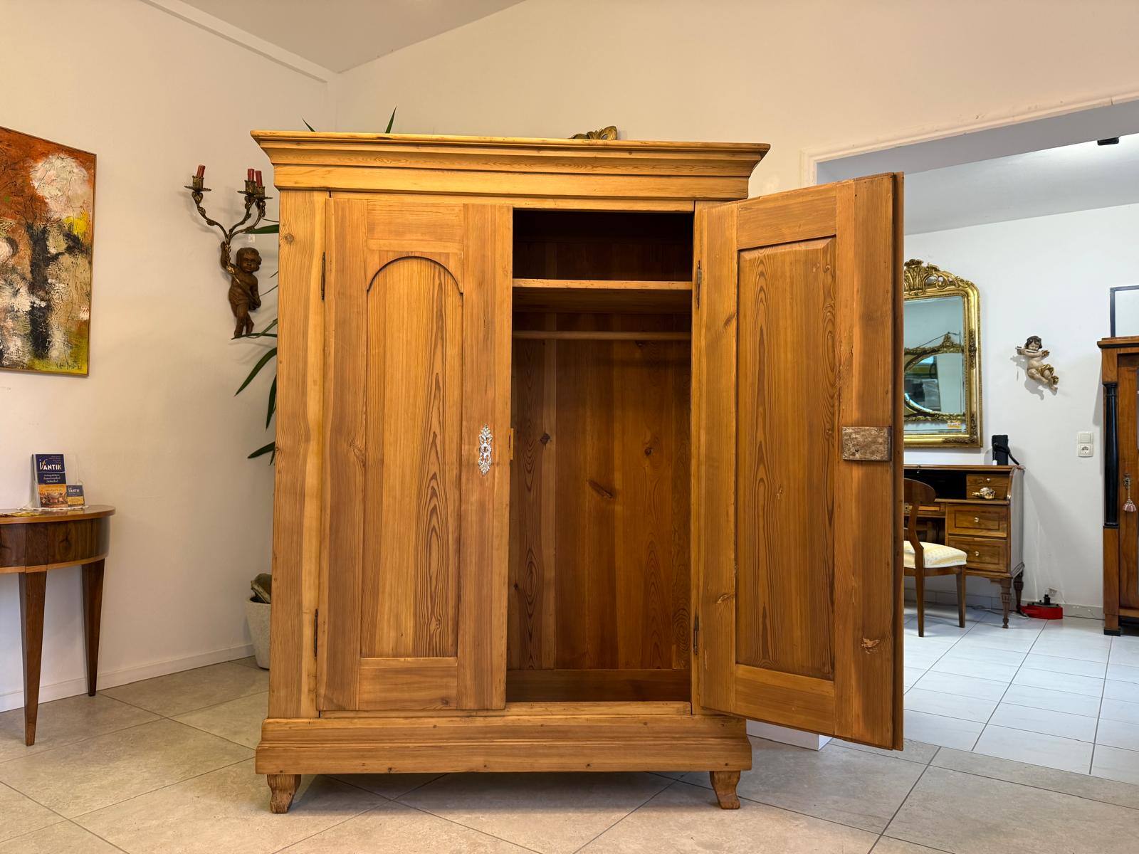 Originaler Bauernschrank Biedermeierschrank Hallenschrank Bauernkasten G2260