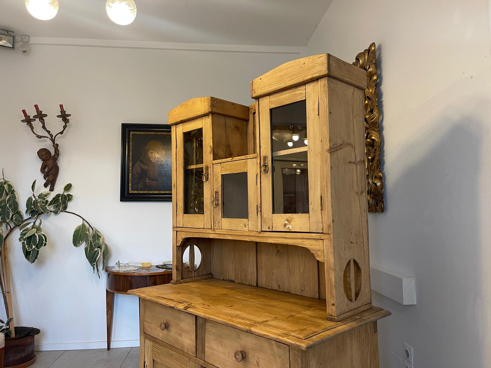 Jugendstil Küchenbuffet Küchenschrank Küchenkredenz A5161