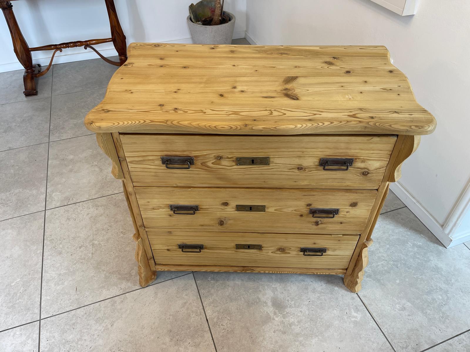 Originale Gründerzeit Kommode Restauriert Bauernkommode Antik G1694