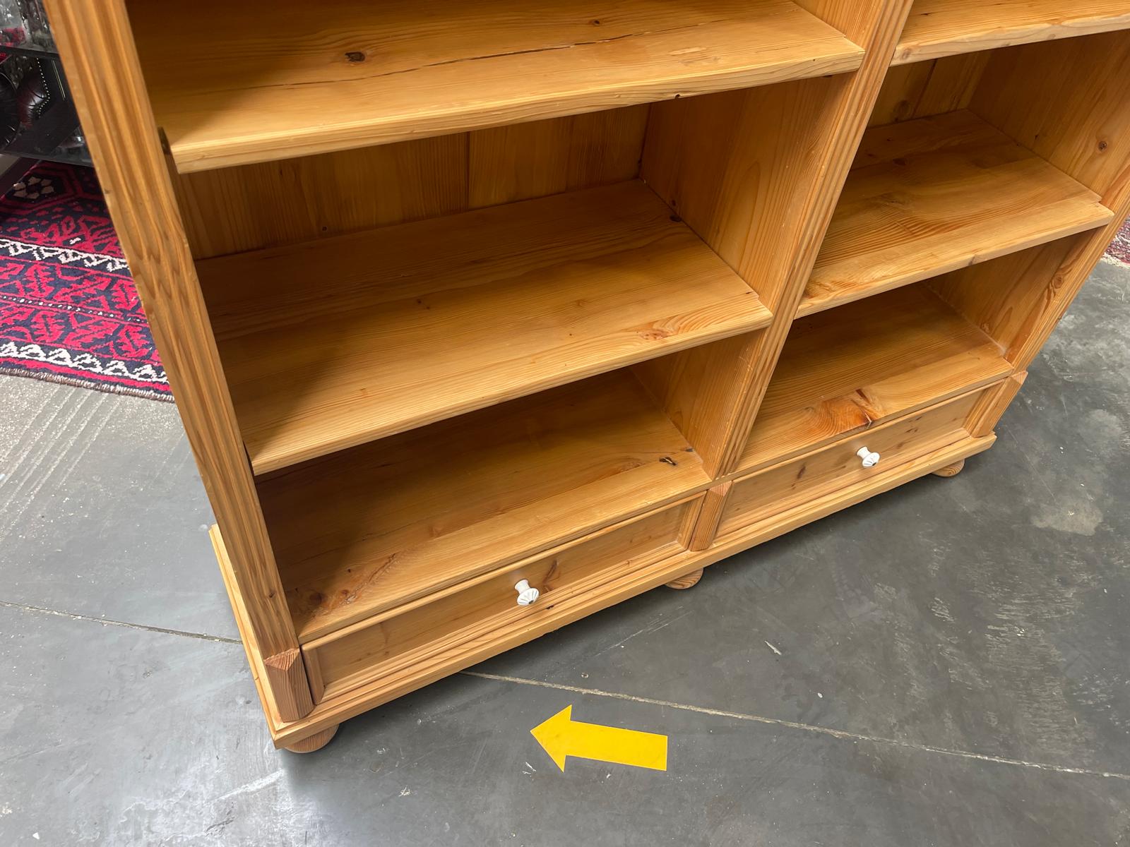 Altes Bäuerliche Stellage Regal Bauernmöbel - Bücherkasten G1700