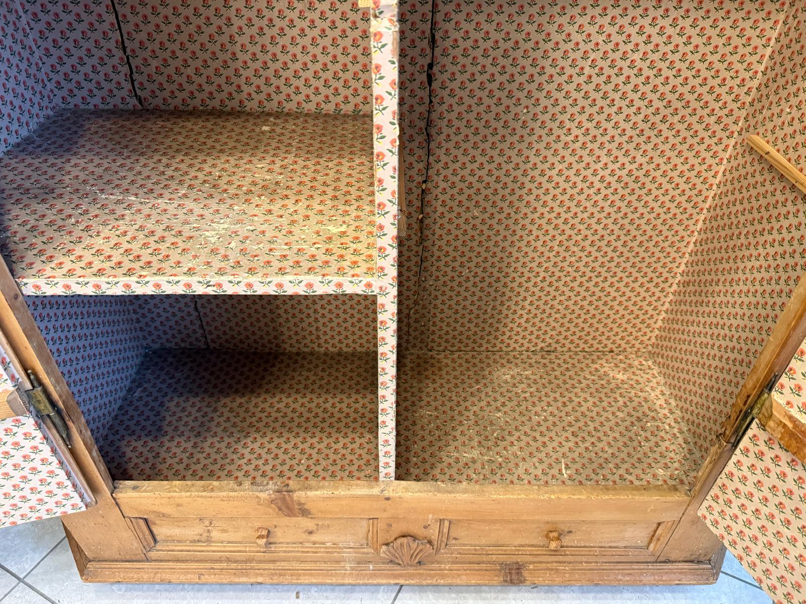 Barocker Brotschrank Almerschrank Vorratsschrank Bauernkasten Antik D1132