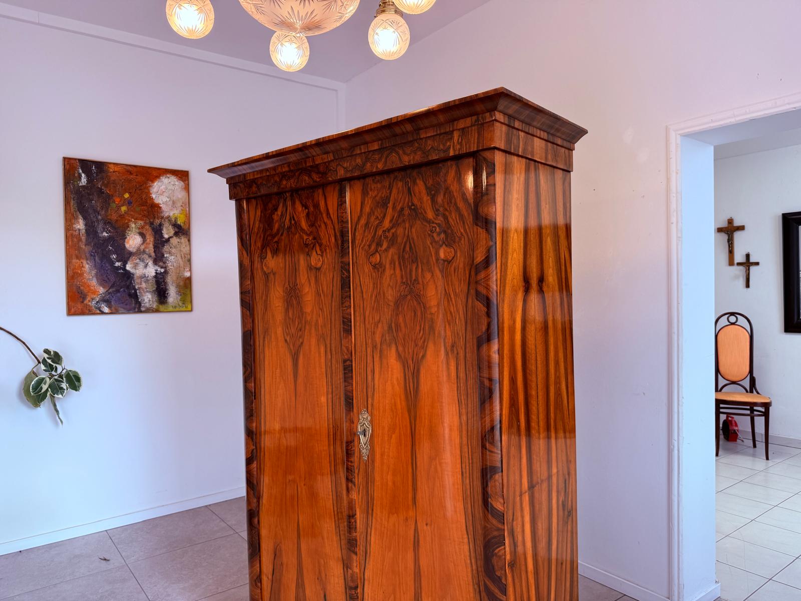 Biedermeier Schrank Kleiderkasten Hallenschrank Antiquität D2871