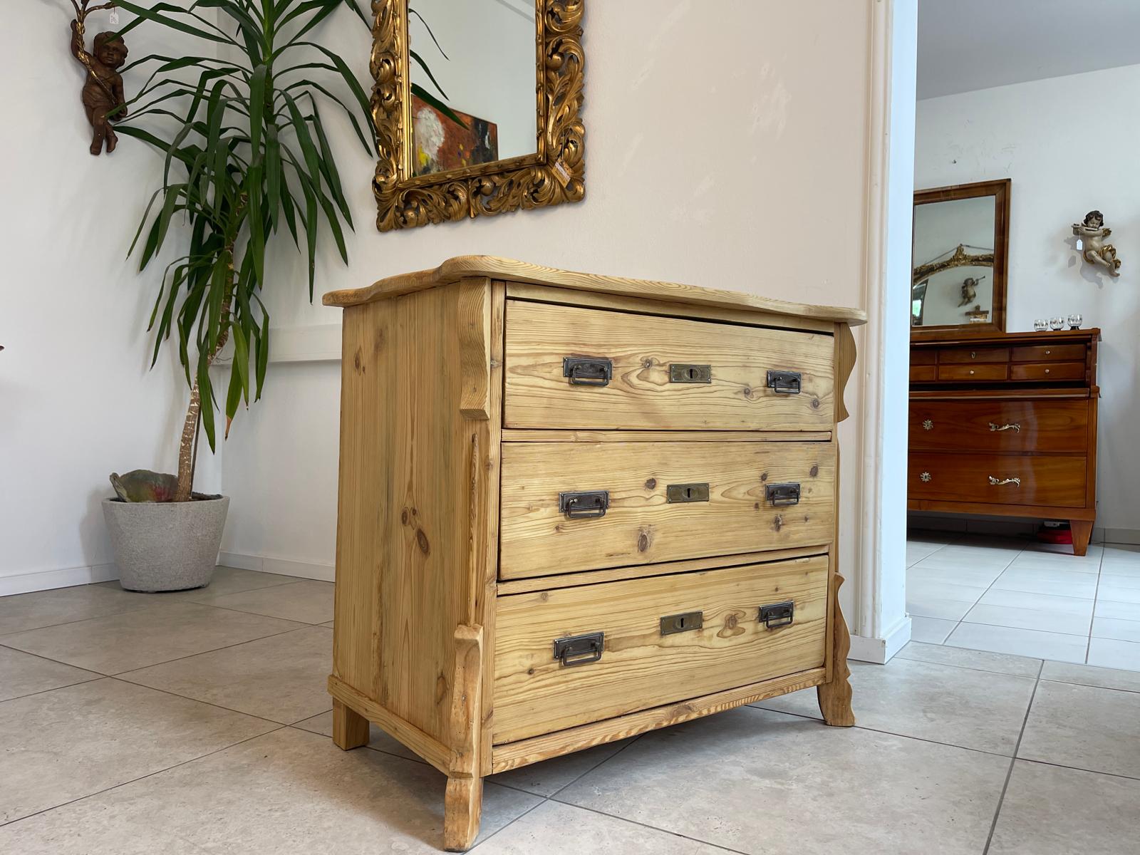 Originale Gründerzeit Kommode Restauriert Bauernkommode Antik G1694