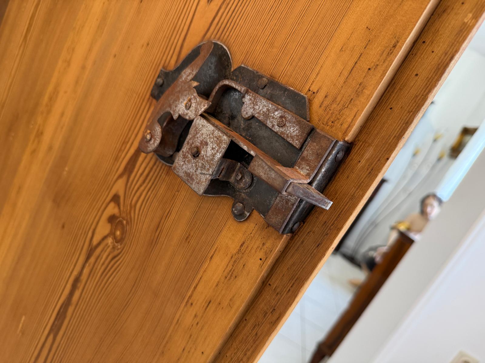 Barock Schrank Sale Originaler Bauernschrank Weichholz D2643