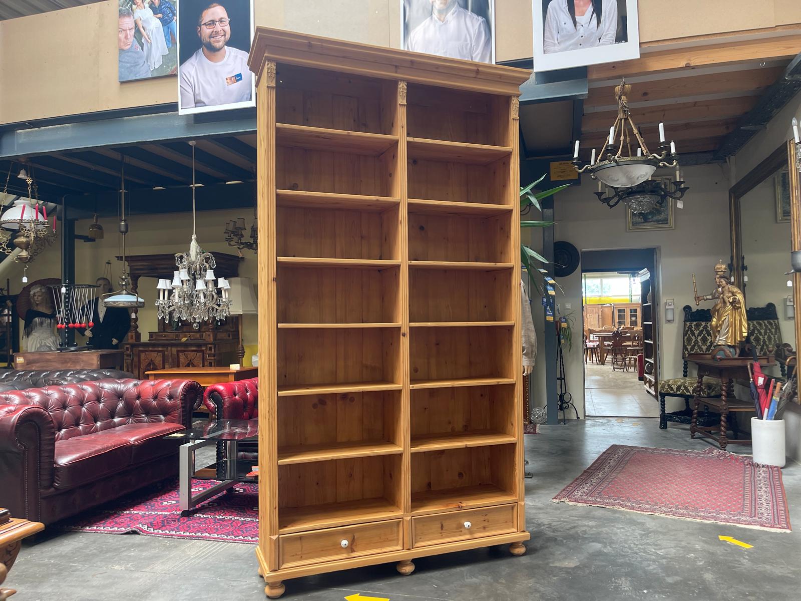 Altes Bäuerliche Stellage Regal Bauernmöbel - Bücherkasten G1700