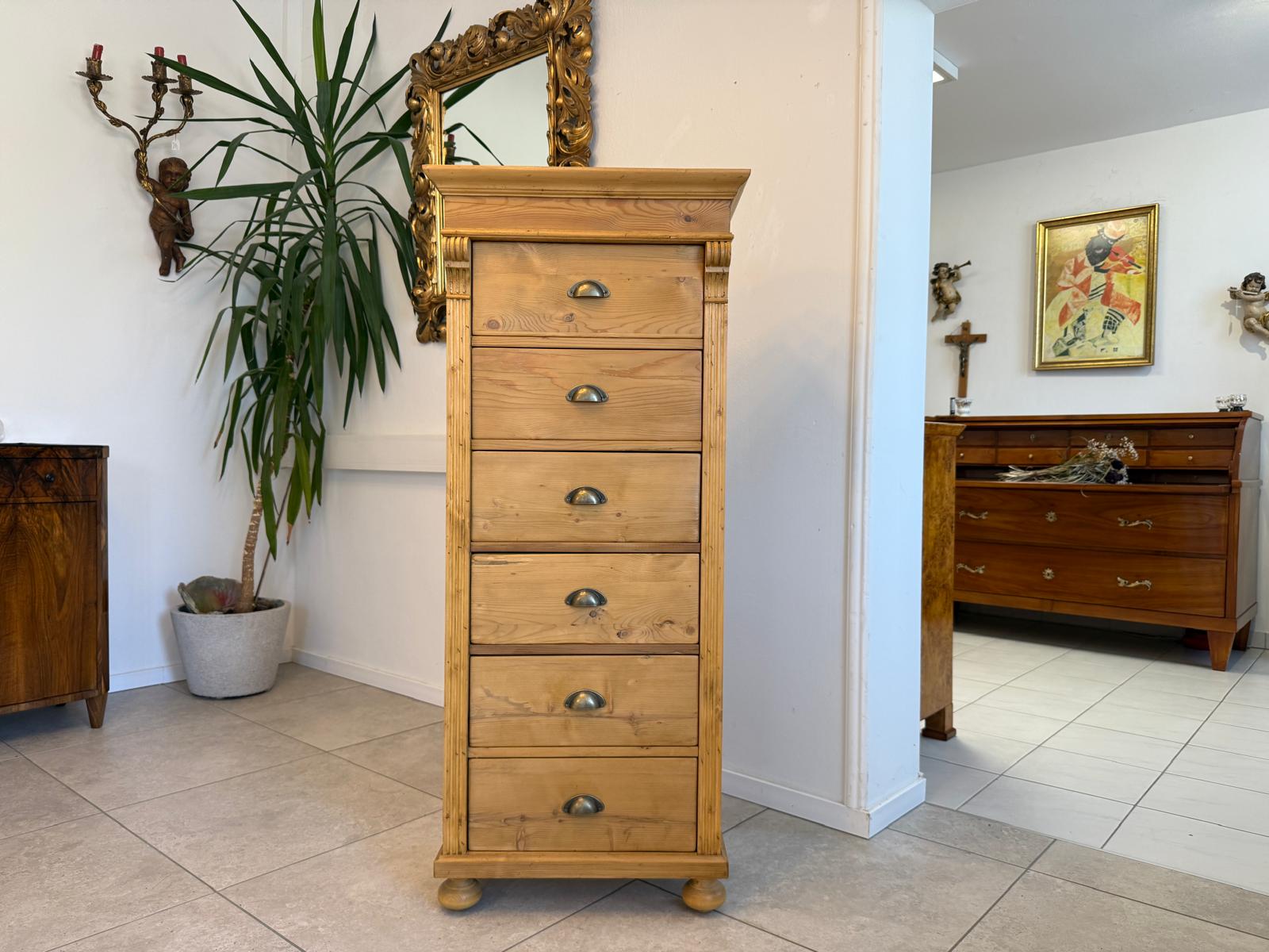 Bäuerliche Kommode 6 Ladenkommode Landhausmöbel Weichholzmöbel G1935