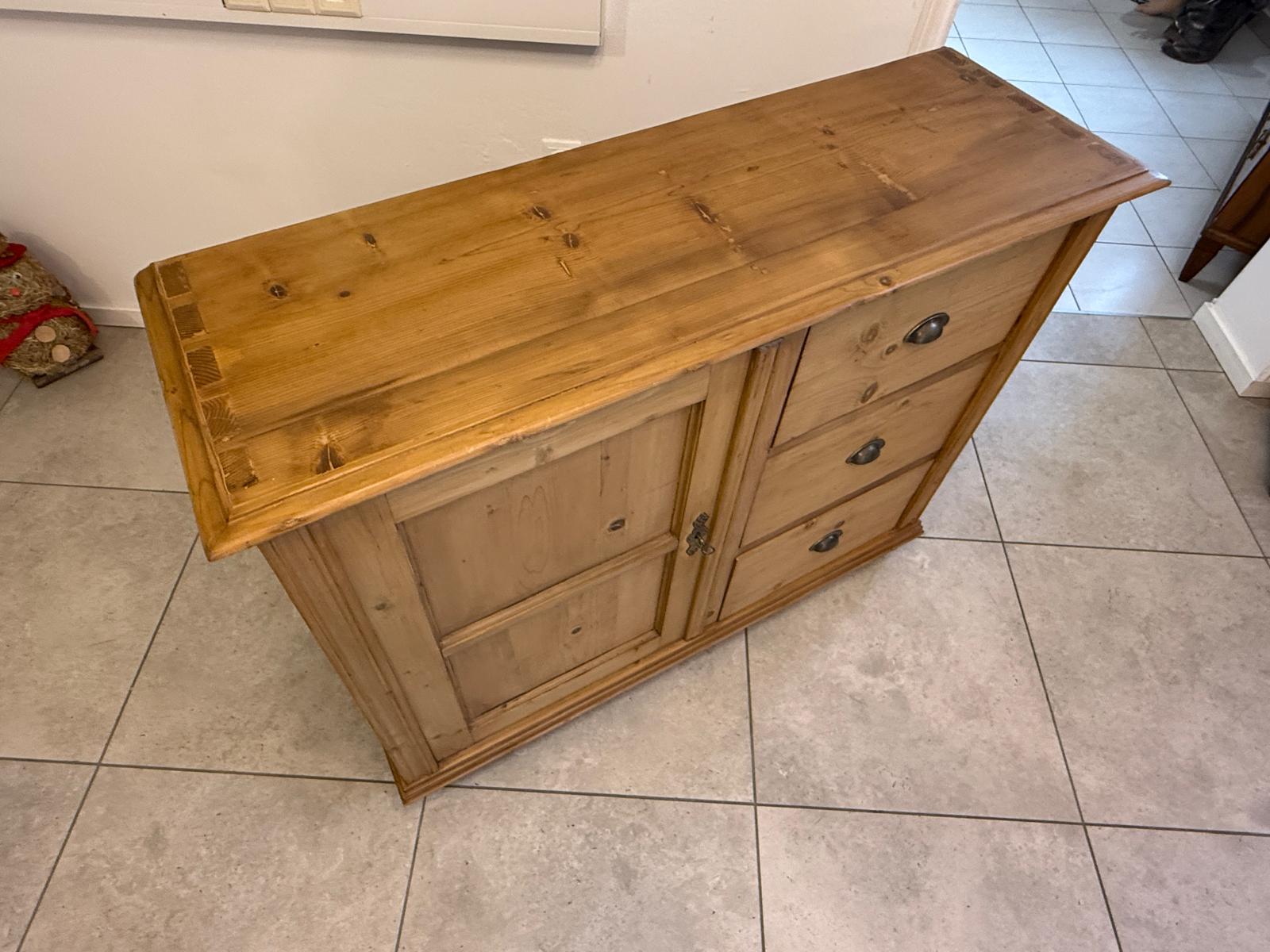 Ladenkommode Bauernmöbel Bauernmöbel Bauernschrank WeichholzG2256