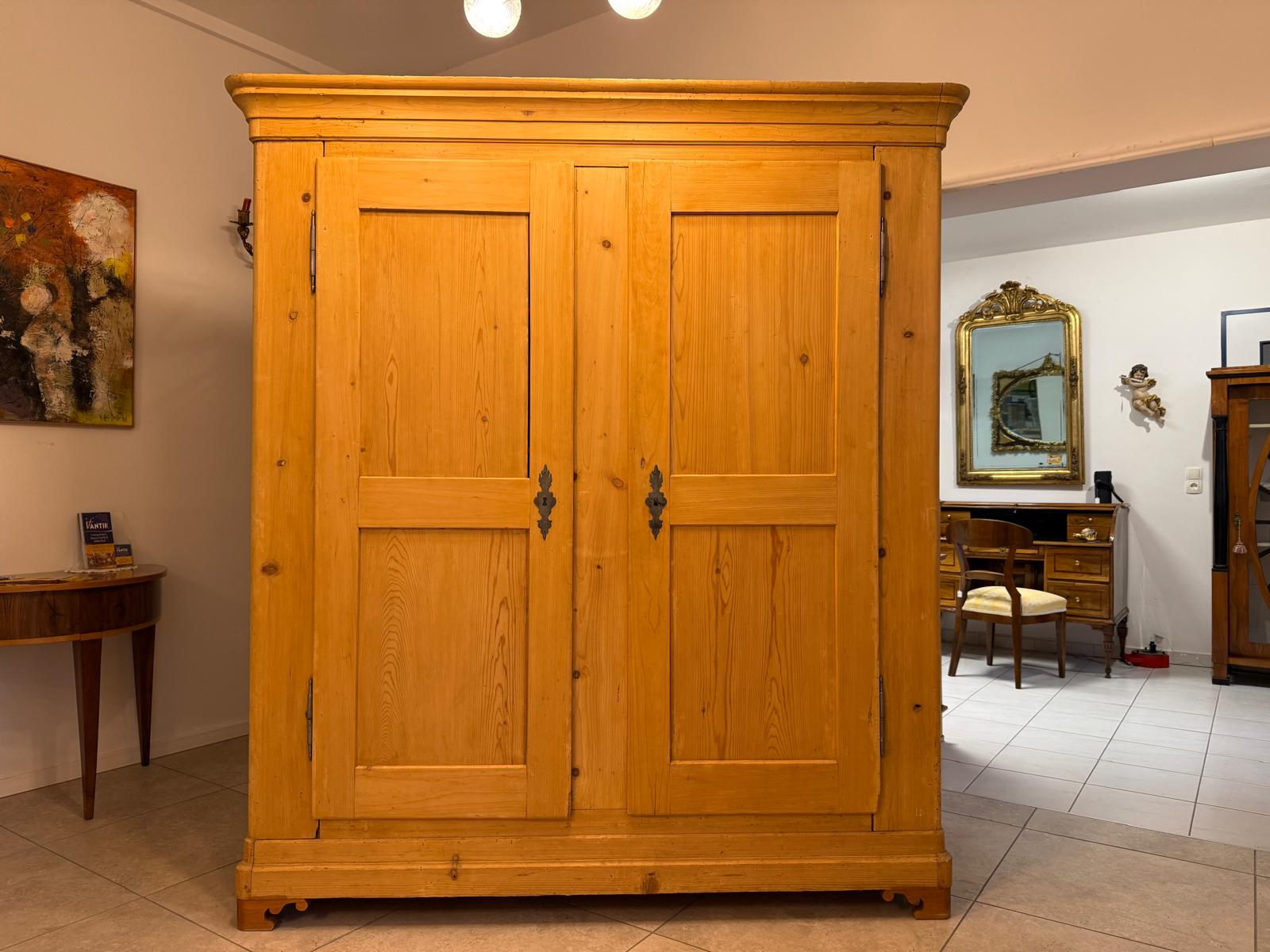 Steirischer Biedermeier  Bauernschrank Naturholzschrank G2268