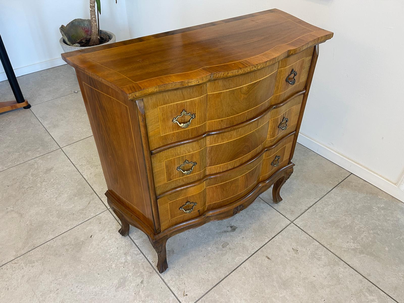 Barockstilkommode 3 Laden Kommode Marketerien G1204