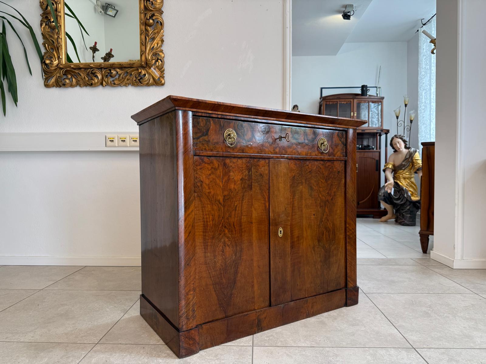 Antikes originales Biedermeier Trumeau Anrichte Kommode Antiquität G1876