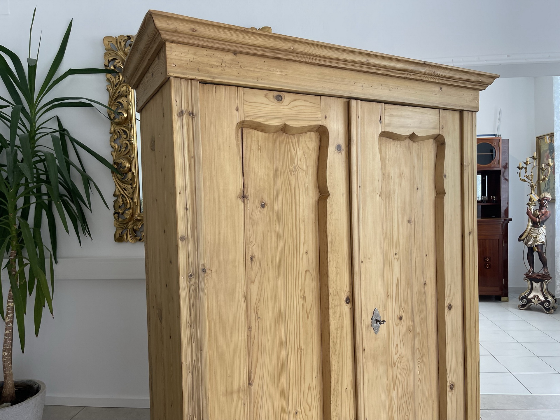 Bauernschrank_146cWdsHuYiYNLGj Original Biedermeier Bauernschrank Bauernkasten B1552