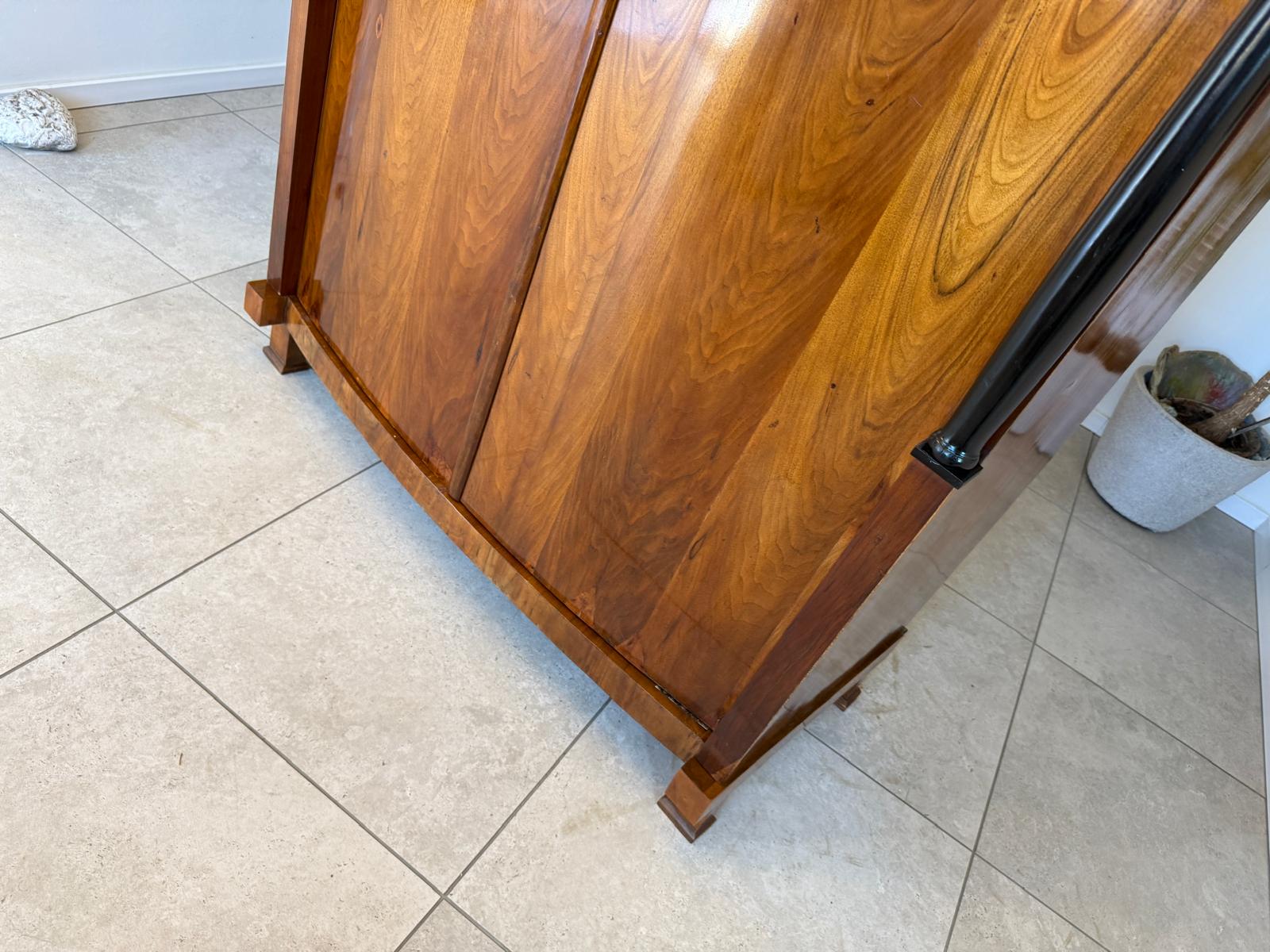 Sale Empire Säulen Hallenschrank Restauriert Antik Antiquität D1209