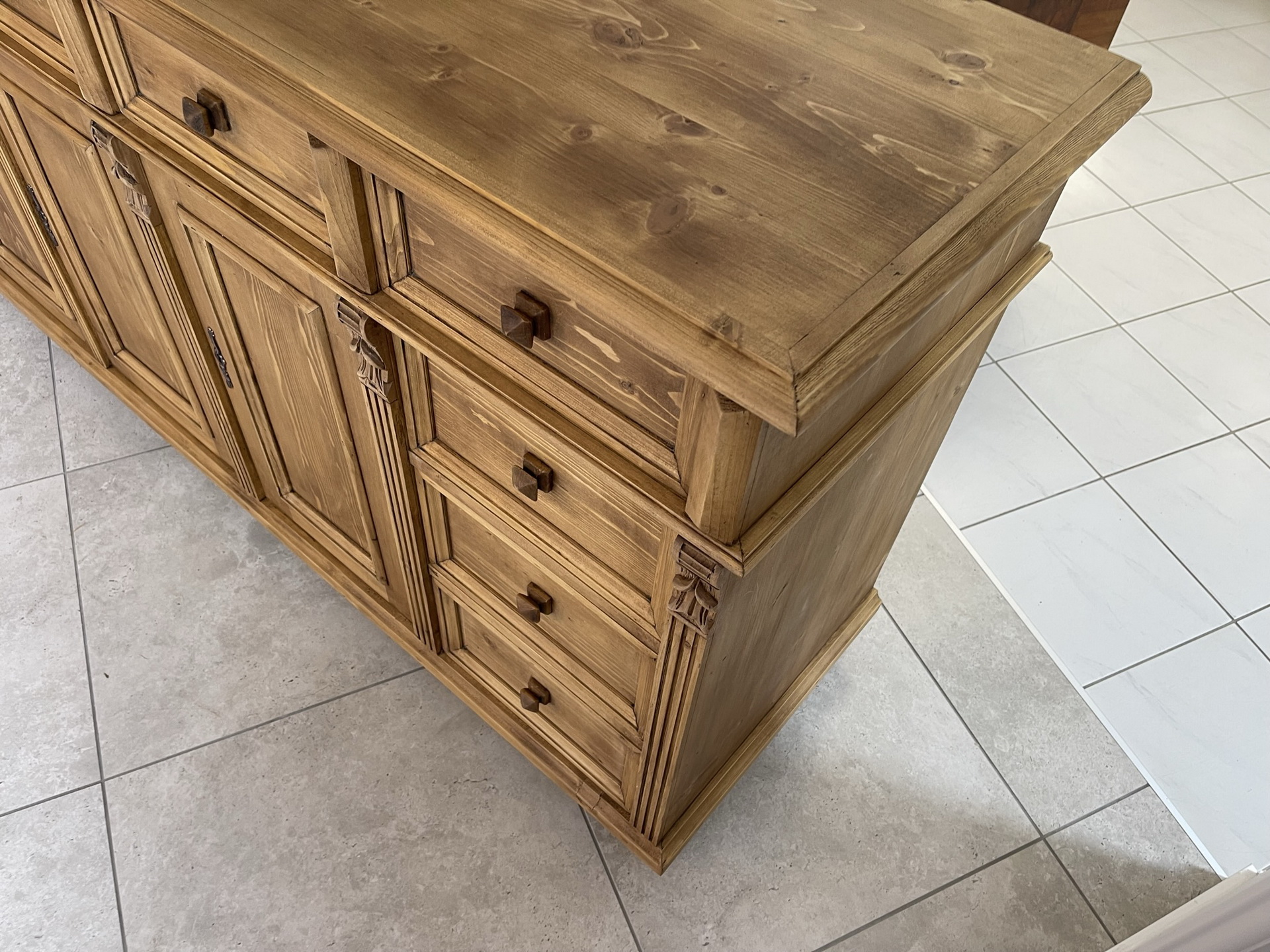 Chesterfield-Bauernschrank_05 urige 11 Ladenkommode Ladenschrank Apothekerschrank B1967