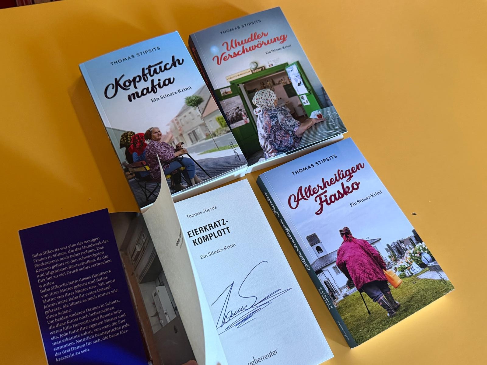 4 Werke des österreichischen Kabarettisten Bestsellerautors Thomas Stipsits 