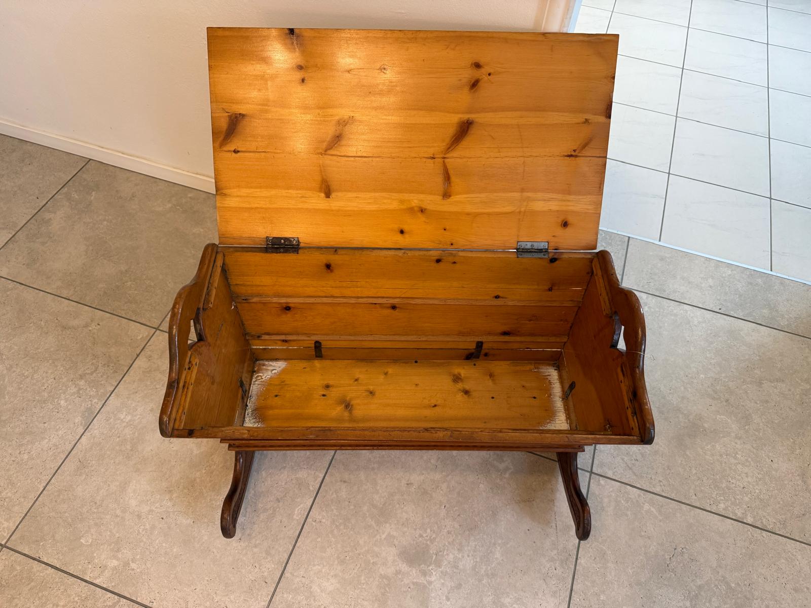 Massiver Bauerntisch Naturholz Fichte Esstisch Wandtisch G2267