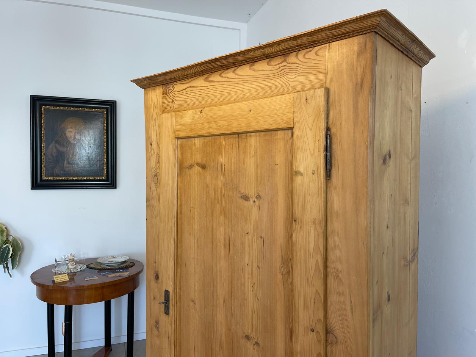 Biedermeier Bauernschrank Naturholzschrank Bauernmöbel Bauernstube G1322