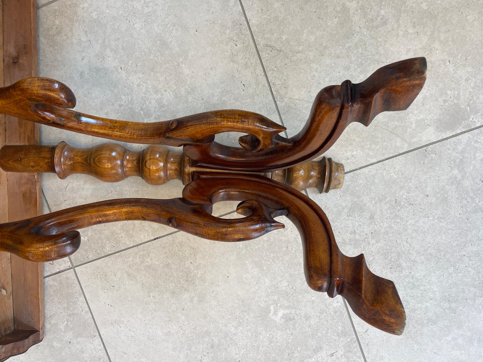 Originale Spätbiedermeier Konsole Wandtisch Ablage Podest G1591
