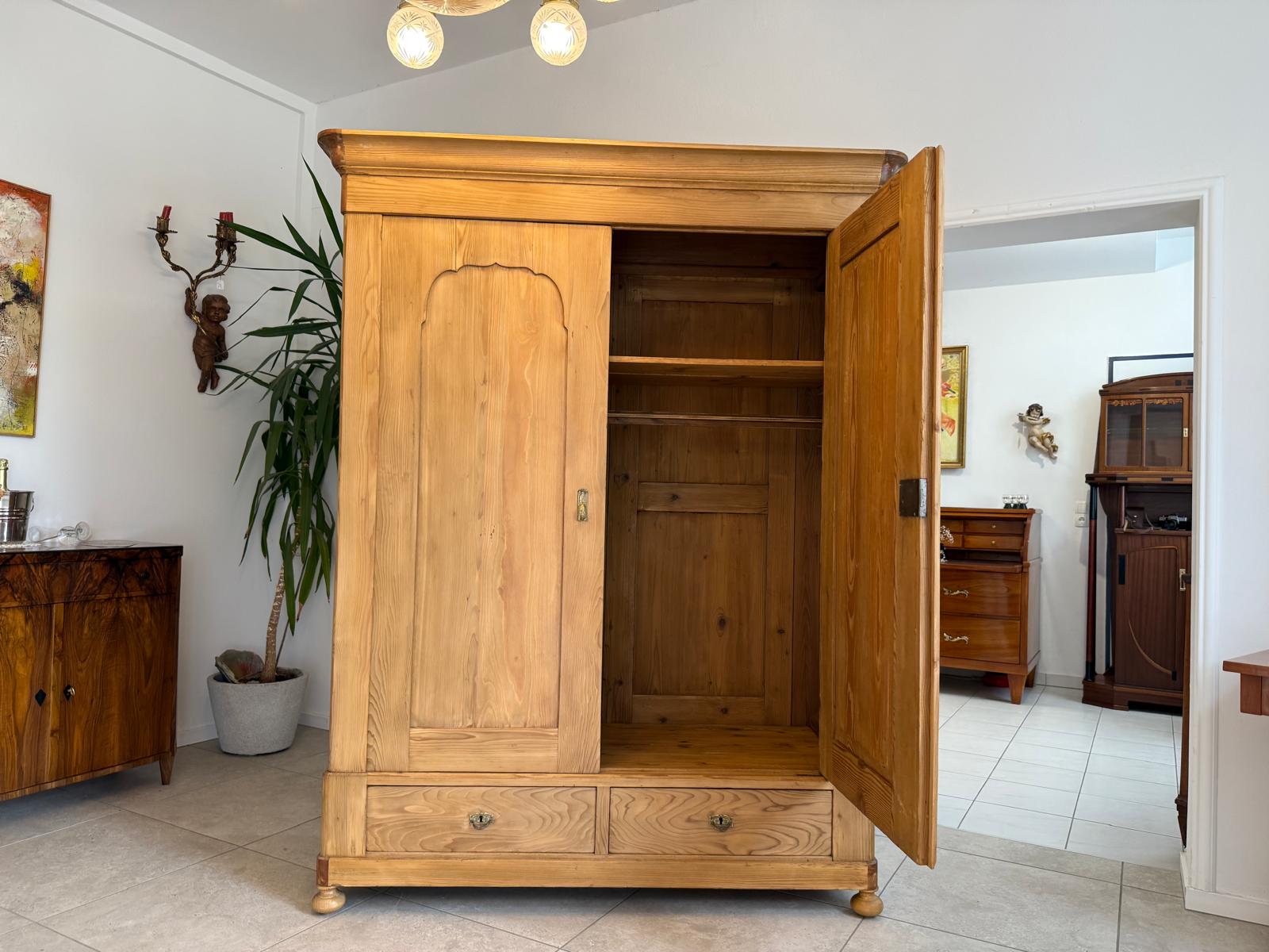 Sale Bauernschrank Biedermeierschrank Zerleger Antiquität Bauernmöbel G1906