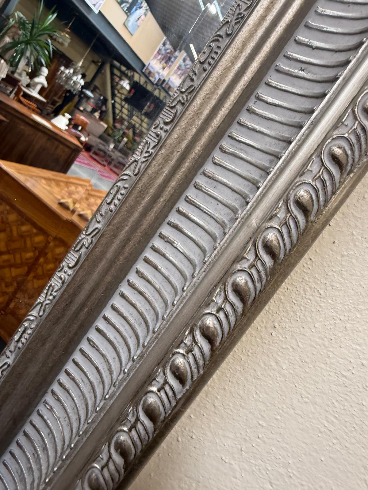 Spiegel Dekospiegel Barockstil Stilmöbel Silber D2505-1