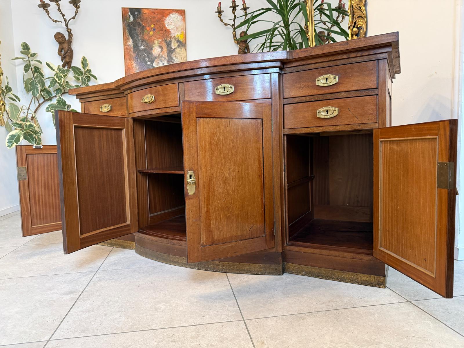 Originales Jugendstil Anrichte Sideboard Antik Vintage Traum D1024