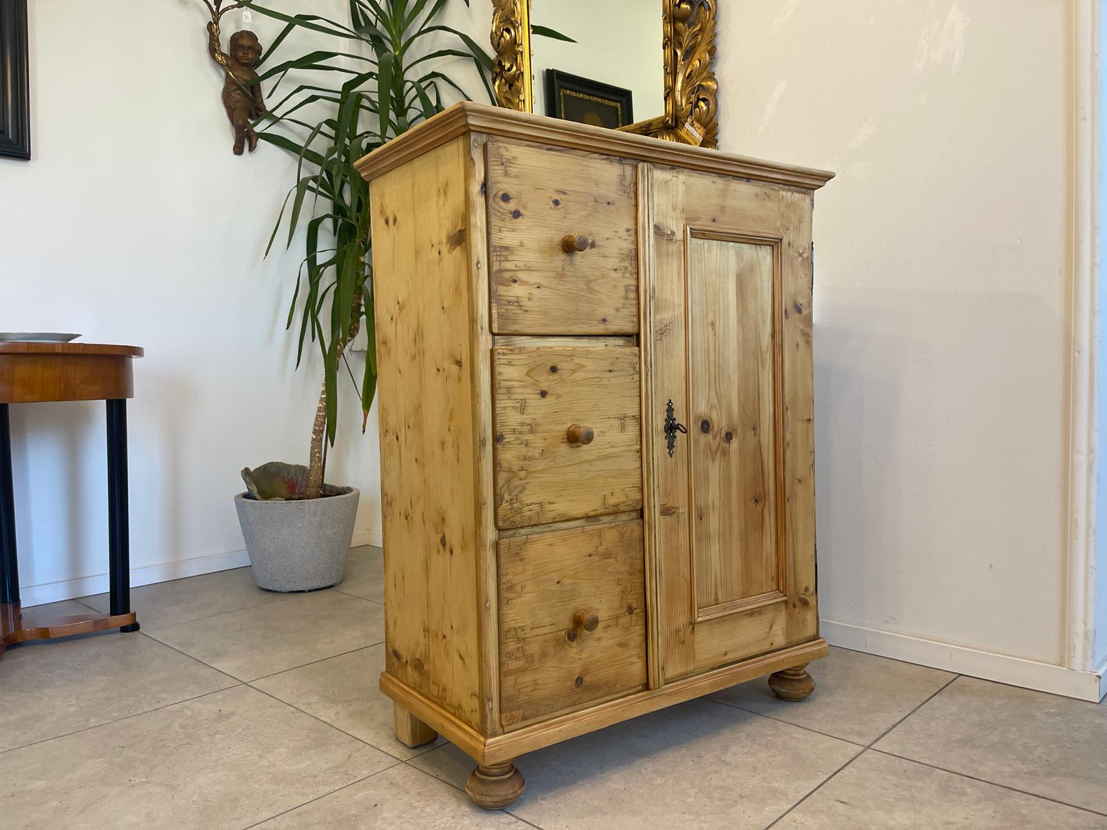 Biedermeier Brotschrank Almerschrank Speiskasten G1302